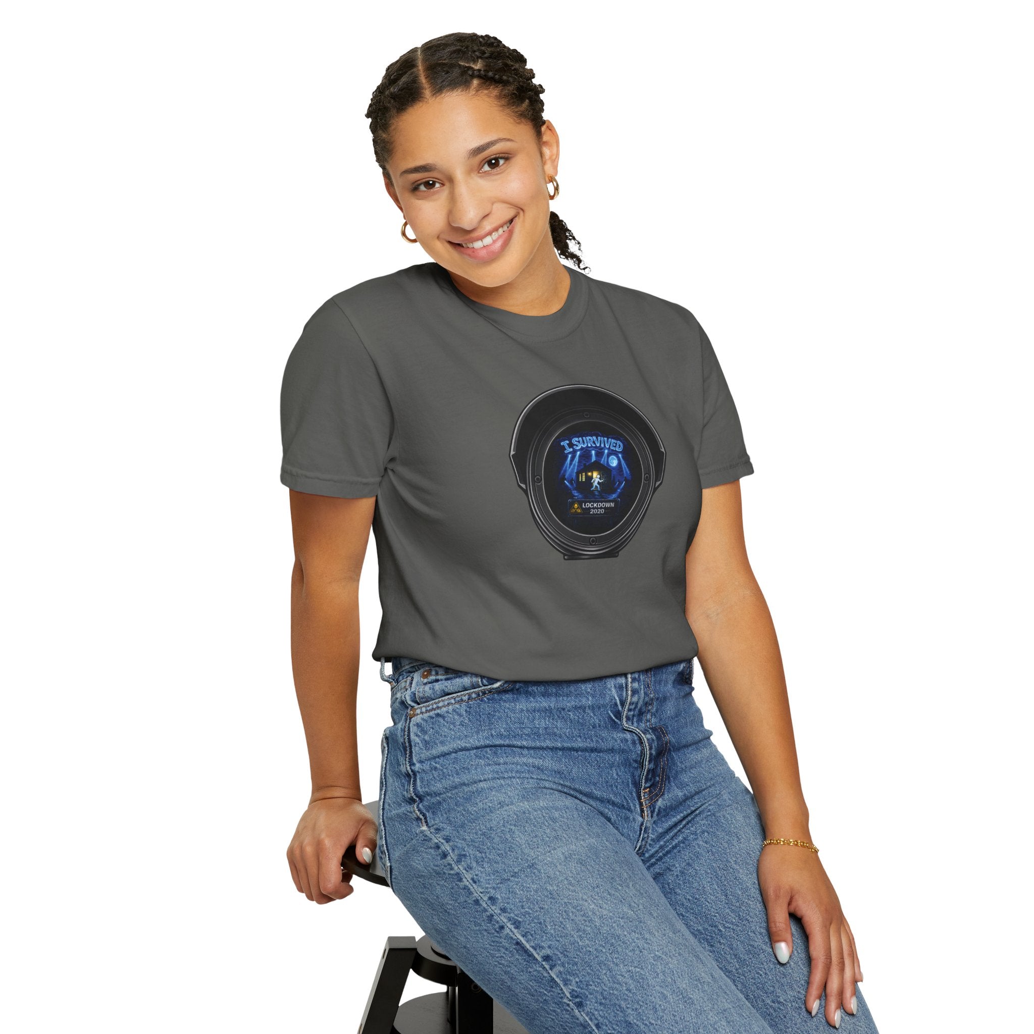 I Survived 2020 —  LOCKDOWN S3:E2: Director's Cut "Dating Under Lockdown" Unisex Garment-Dyed T-shirt