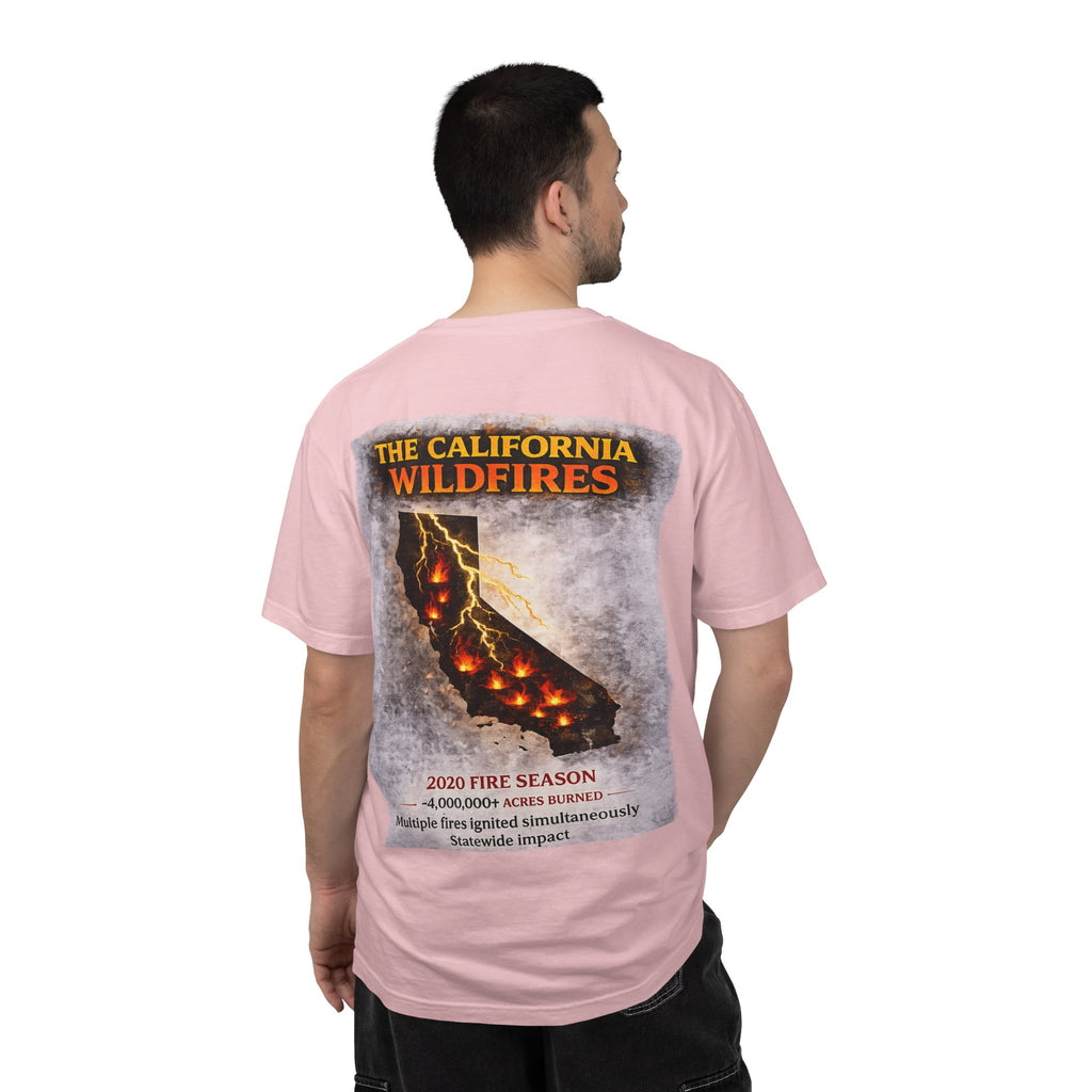 I Survived 2020 — S2:E3 "The California Wildfires" | Wildfire Edition Memorial Unisex Garment-Dyed T-shirt