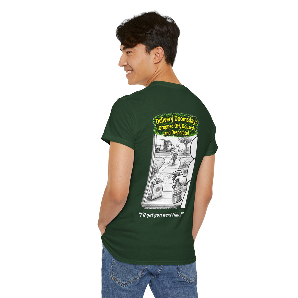 I Survived 2020 —  PANDEMIC S1:E5: Director's Cut "Delivery Doomsday" Unisex Heavy Cotton Tee