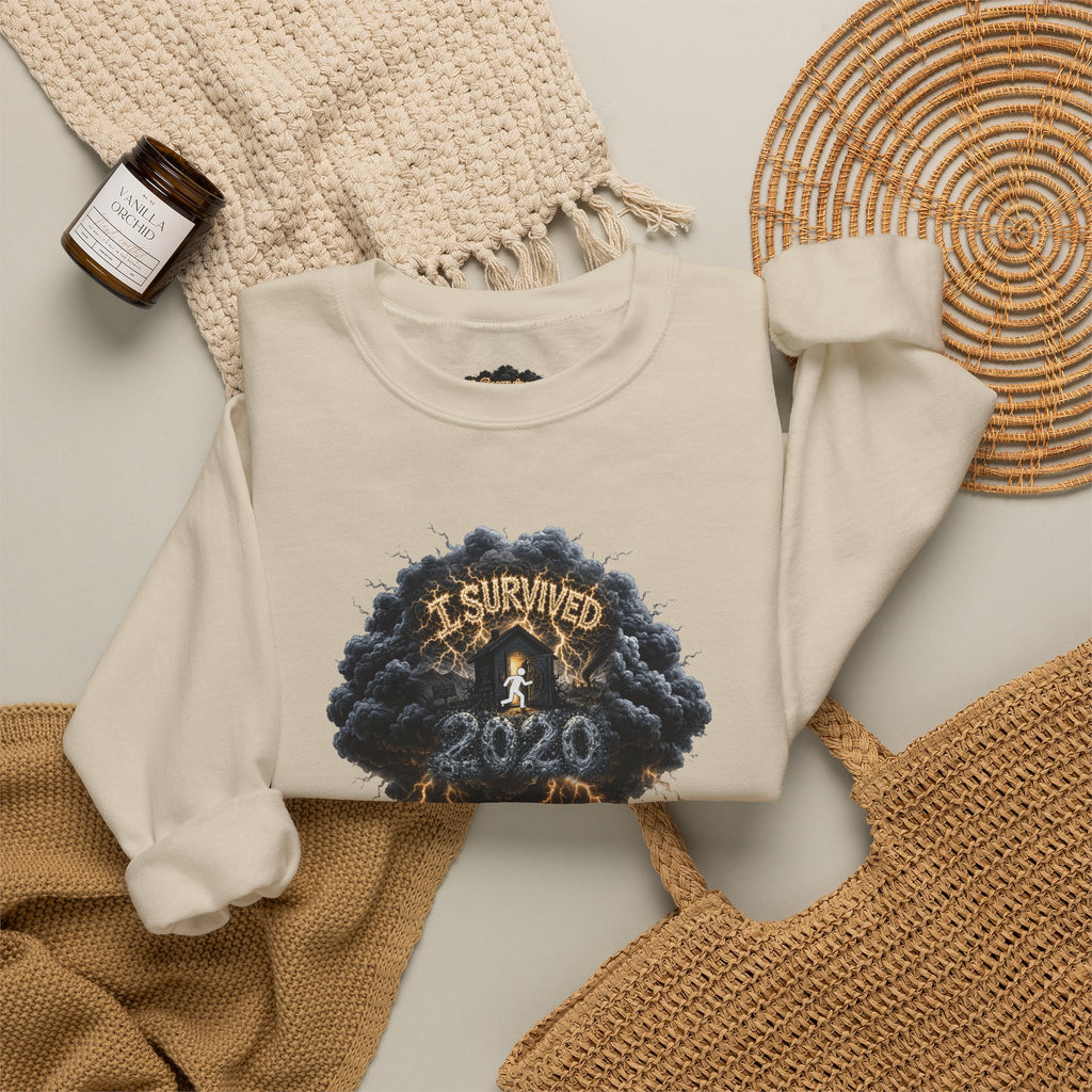 I Survived 2020 — Original PILOT Design: Director's Cut Special Edition Unisex Heavy Blend™ Crewneck Sweatshirt
