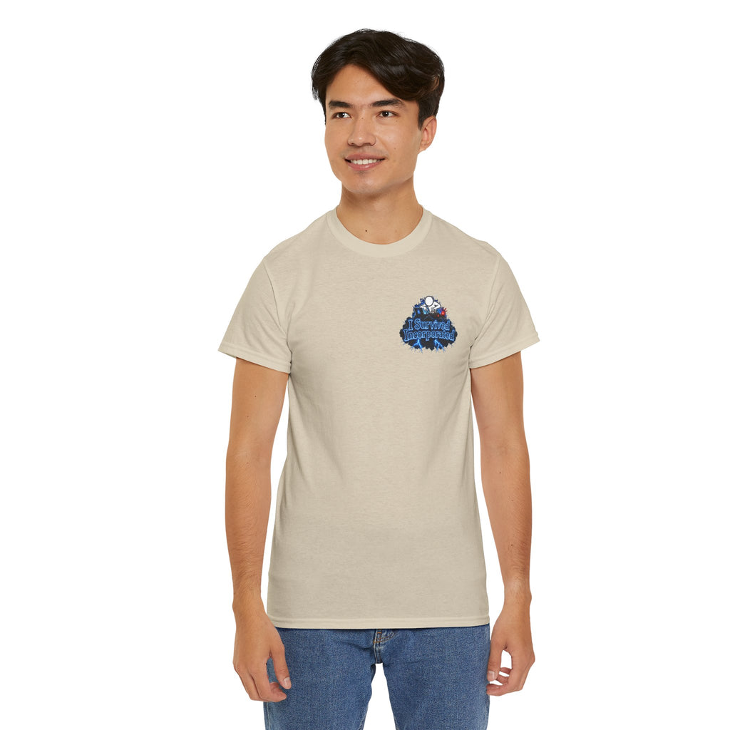 I Survived 2020 — "Please Stand By" Test Pattern Tee Lockdown Surveillance Edition Summer Exclusive Unisex Heavy Cotton Tee