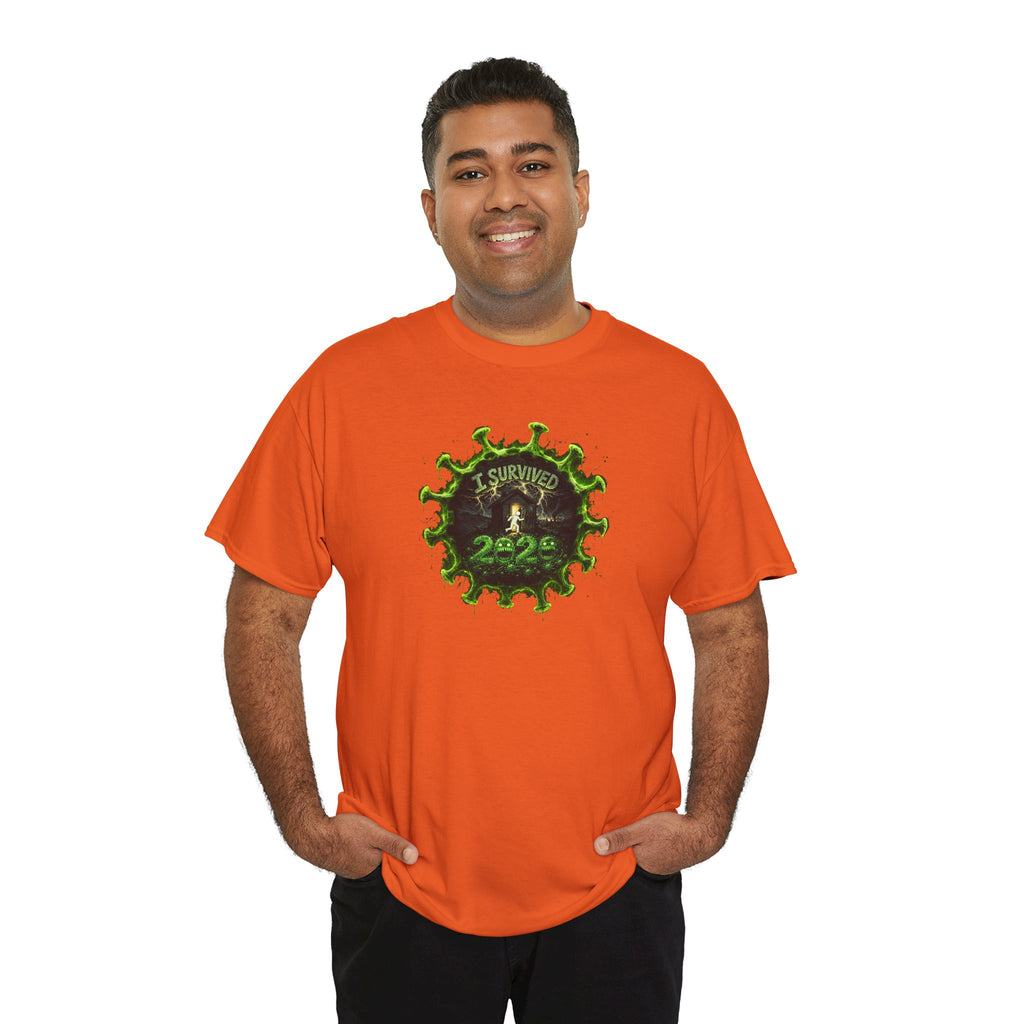 I Survived 2020 — PANDEMIC S1:E1: Director's Cut "COVID-19: The Coronavirus" Unisex Heavy Cotton Tee