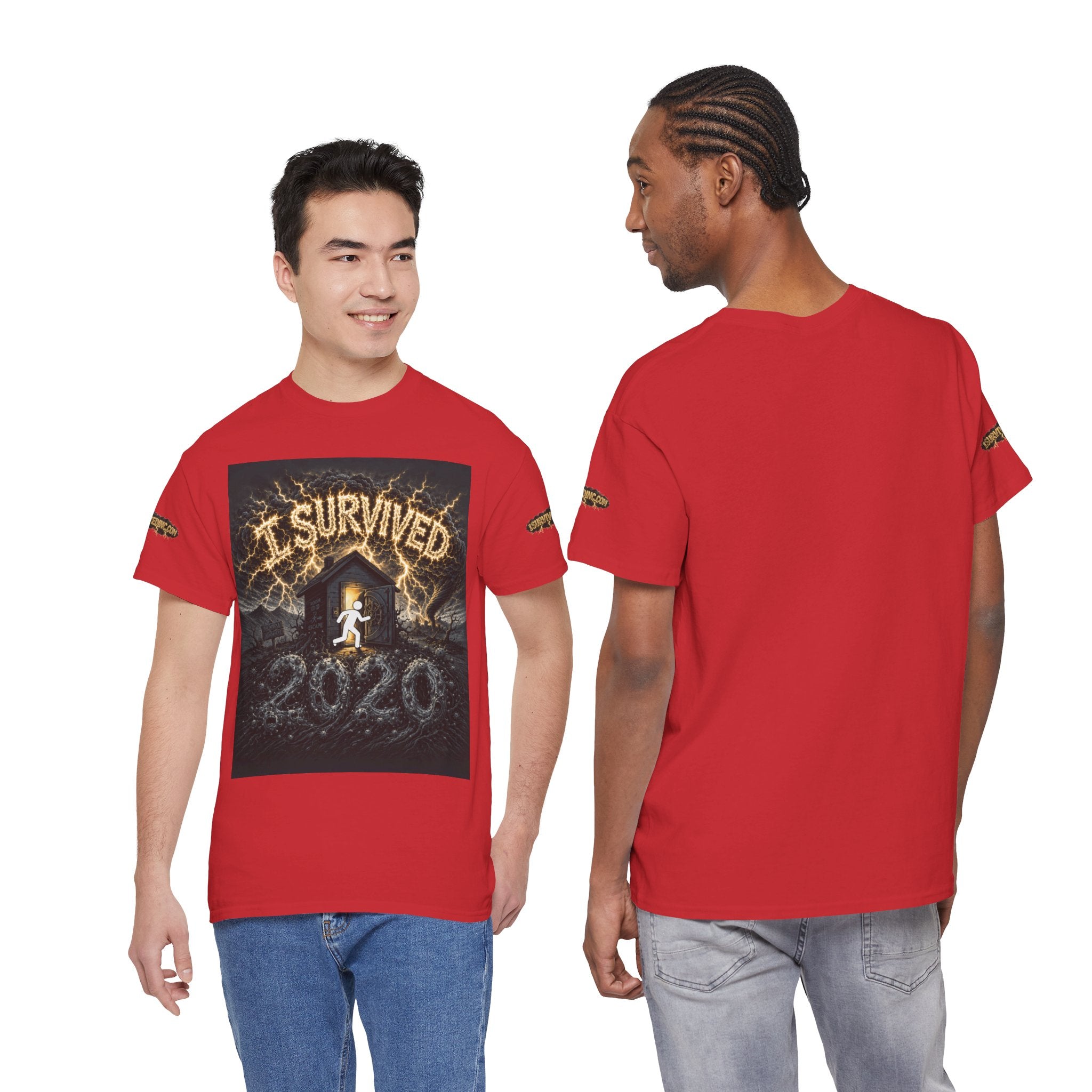 I Survived 2020 — Original PILOT Design: Special Edition Unisex Heavy Cotton Tee