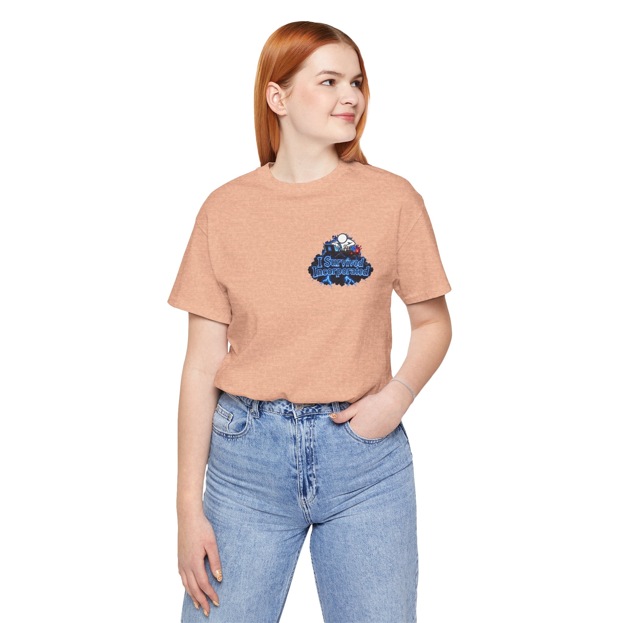 I Survived 2020 — "Please Stand By" Test Pattern Tee Lockdown Summer Exclusive Unisex Jersey Short Sleeve Tee