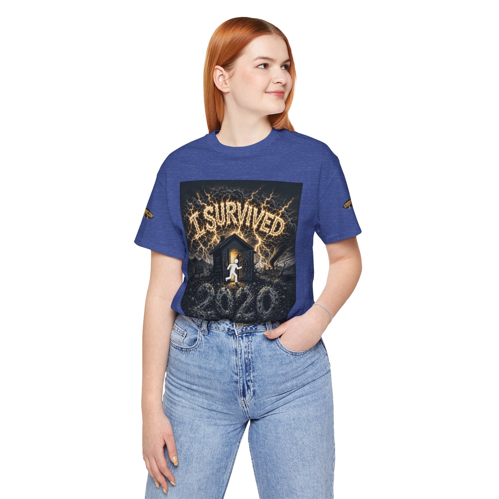 I Survived 2020 — Original PILOT Design: Special Edition Unisex Jersey Short Sleeve Tee