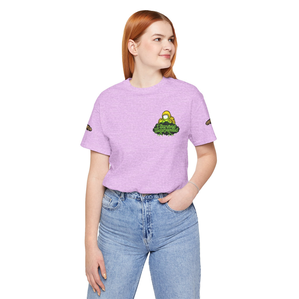I Survived 2020 — "Please Stand By" Test Pattern Toxic Signal Tee Special Edition Summer Premiere Unisex Jersey Short Sleeve Tee