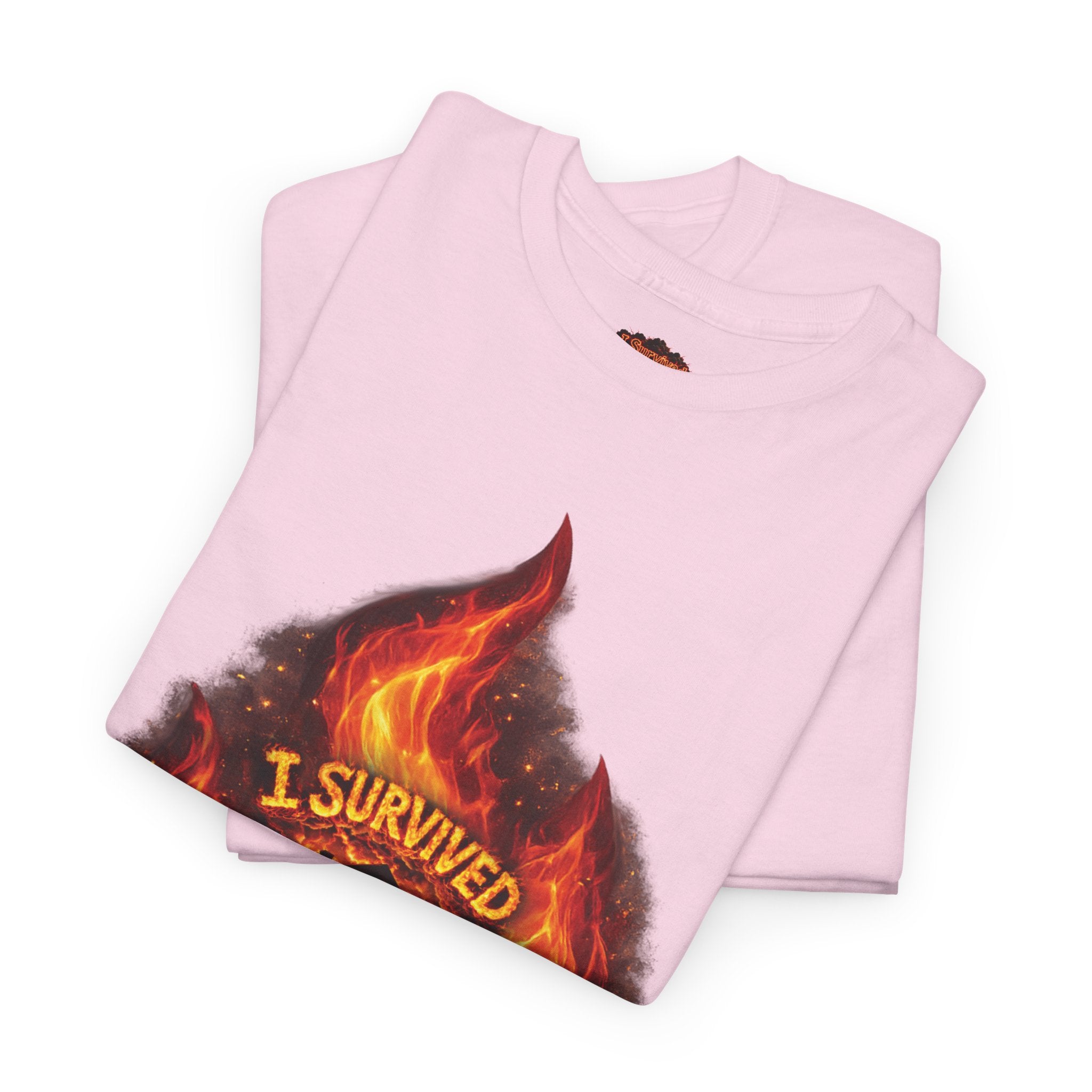 I Survived 2020 — Director's Cut S2:E3 "The California Wildfires" | Wildfire Edition Memorial Unisex Heavy Cotton Tee (SPECIAL EDITION)