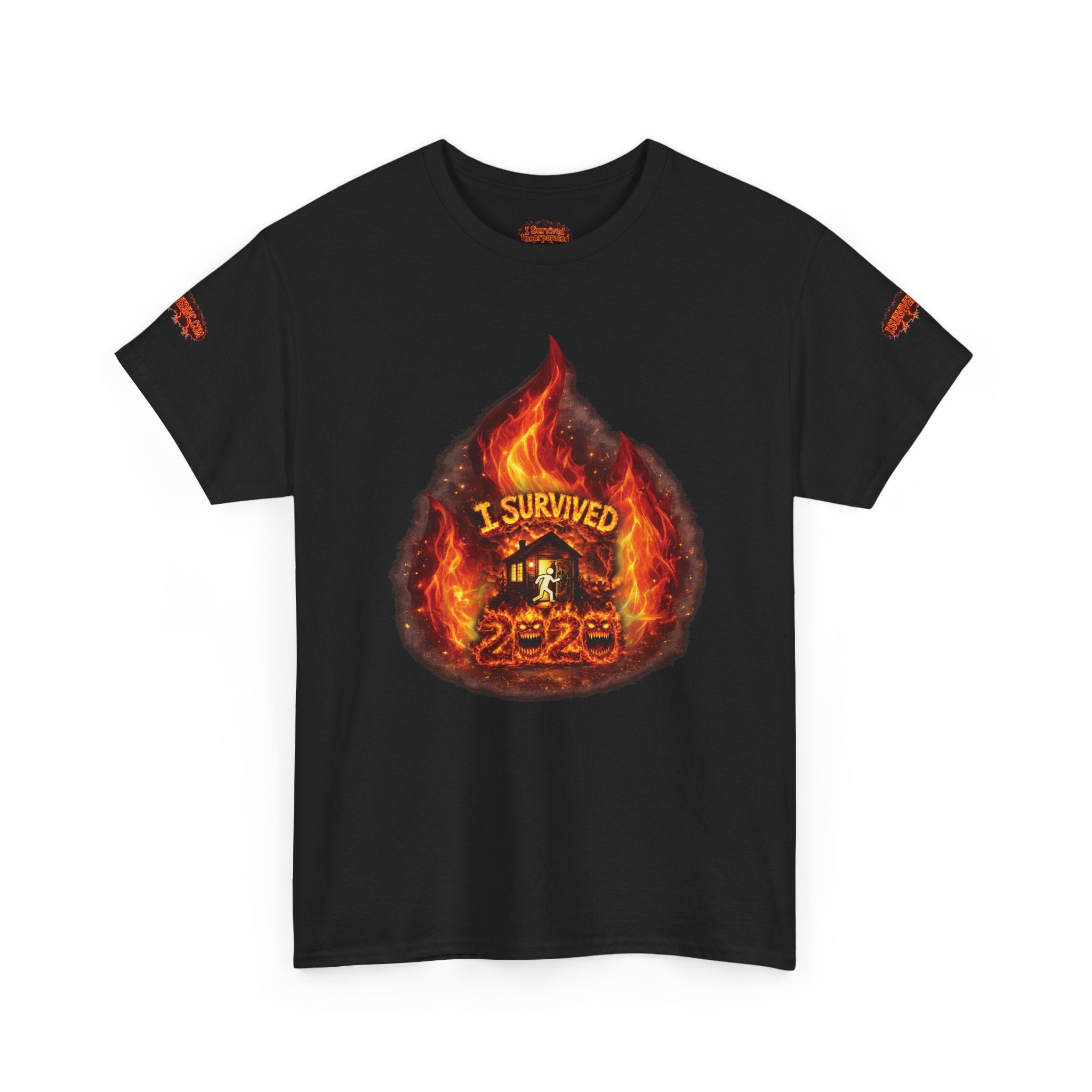 I Survived 2020 — Director's Cut S2:E3 "The California Wildfires" | Wildfire Edition Memorial Unisex Heavy Cotton Tee (SPECIAL EDITION)
