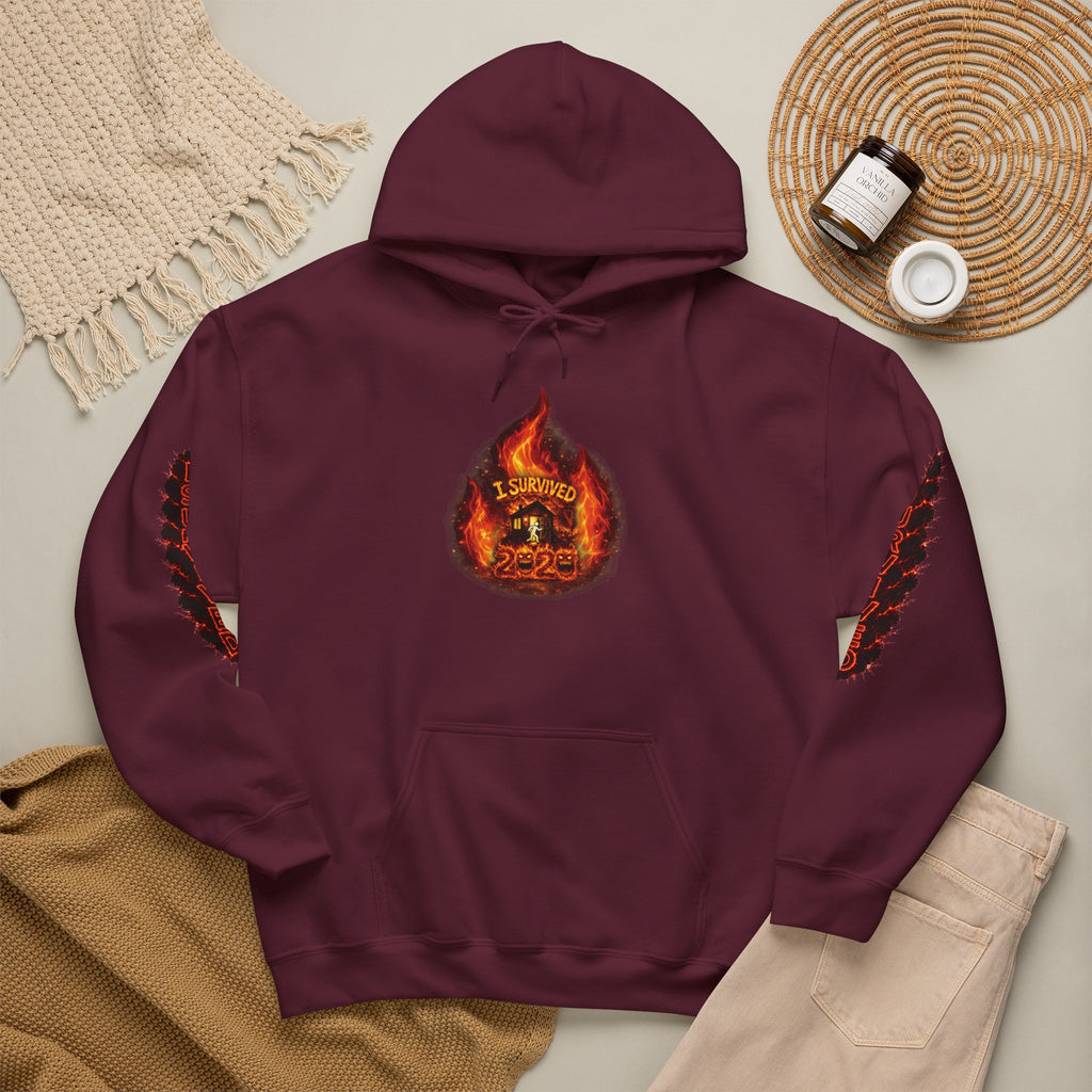 I Survived 2020 — Director's Cut S2:E3 "The California Wildfires" | Wildfire Edition Memorial Hoodie Sweatshirt