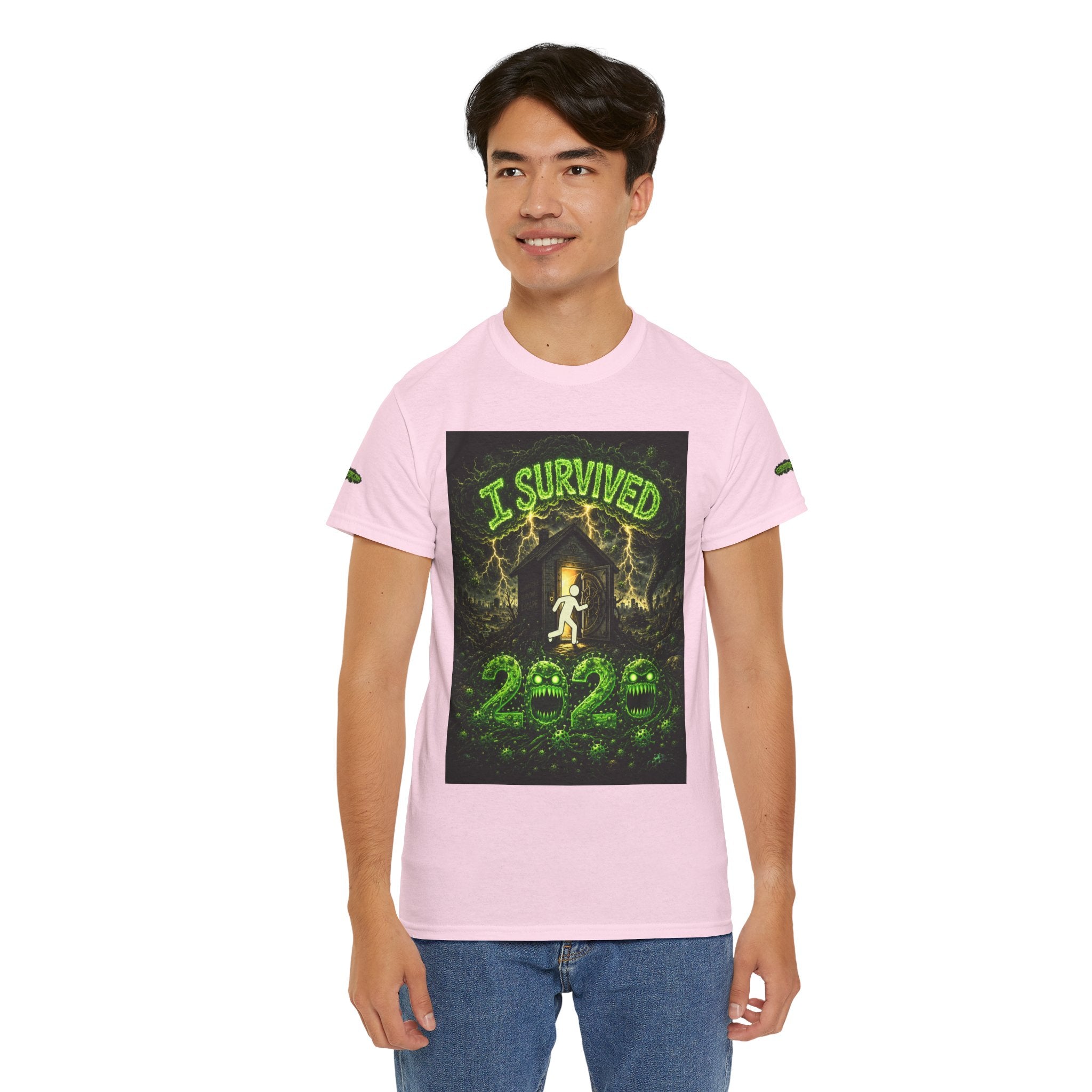 I Survived 2020 — S1:E1 "COVID-19: The Coronavirus" | Pandemic Edition Unisex Heavy Cotton Tee (SPECIAL EDITION)