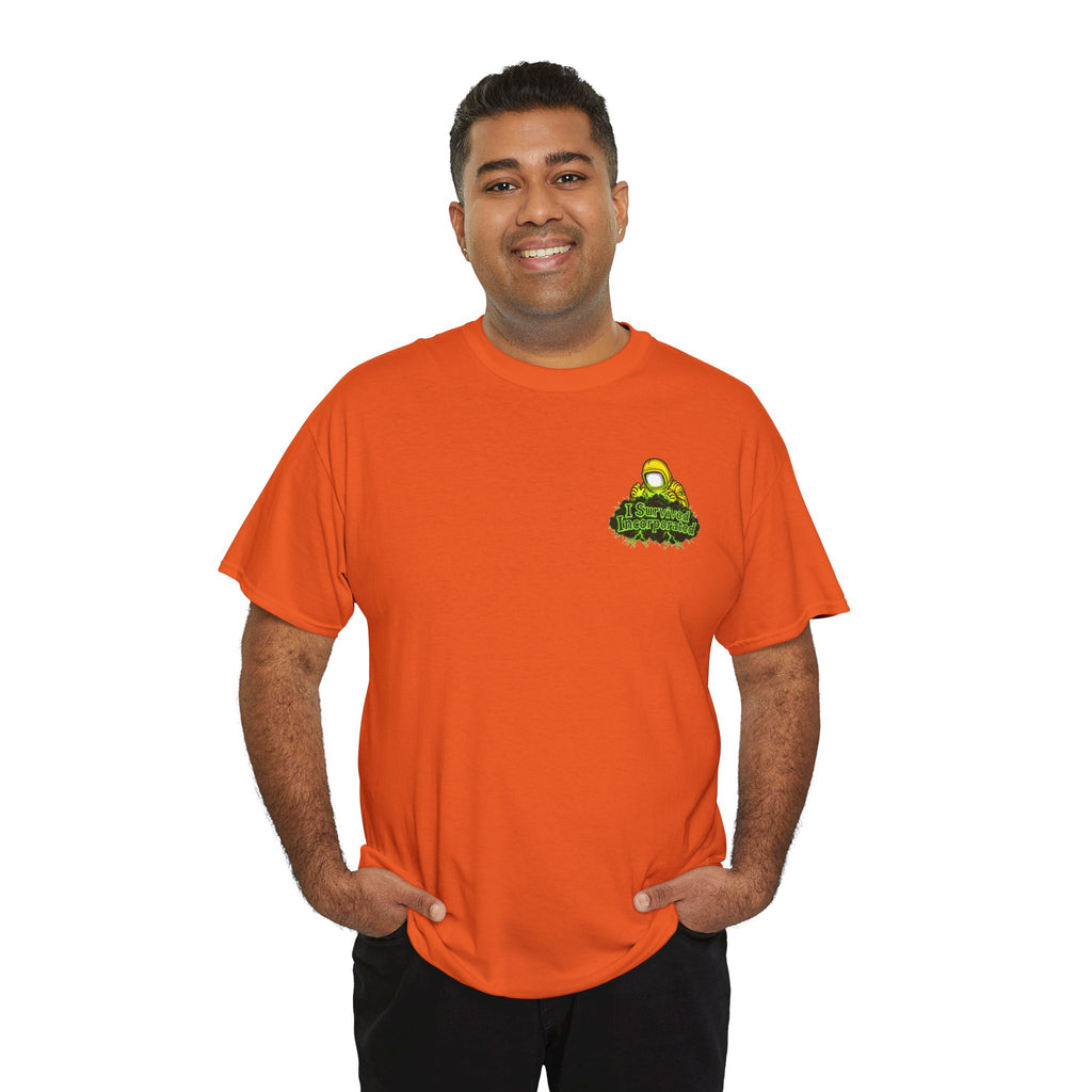 I Survived 2020 — "Please Stand By" Test Pattern Toxic Signal Tee Summer Premiere Unisex Heavy Cotton Tee