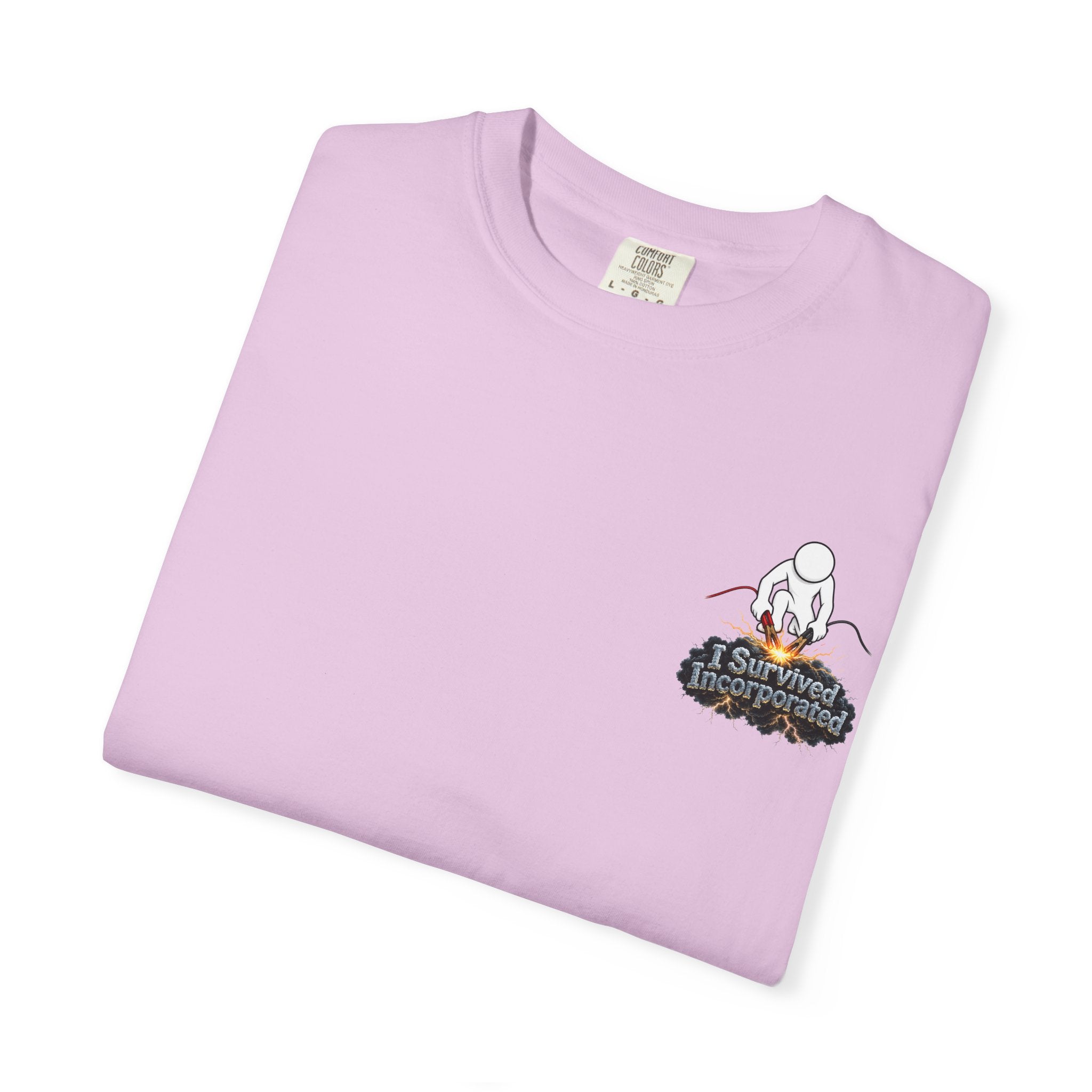 I Survived 2020 — "Please Stand By" Test Pattern Tee Summer Premier Unisex Garment-Dyed T-shirt