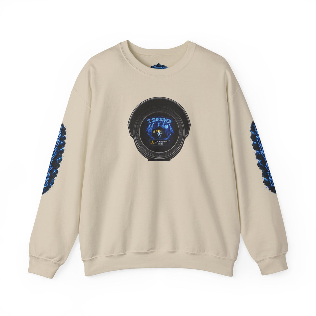 I Survived 2020 —  LOCKDOWN S3:E1: Director's Cut Special Edition "Quarantine" Unisex Heavy Blend™ Crewneck Sweatshirt
