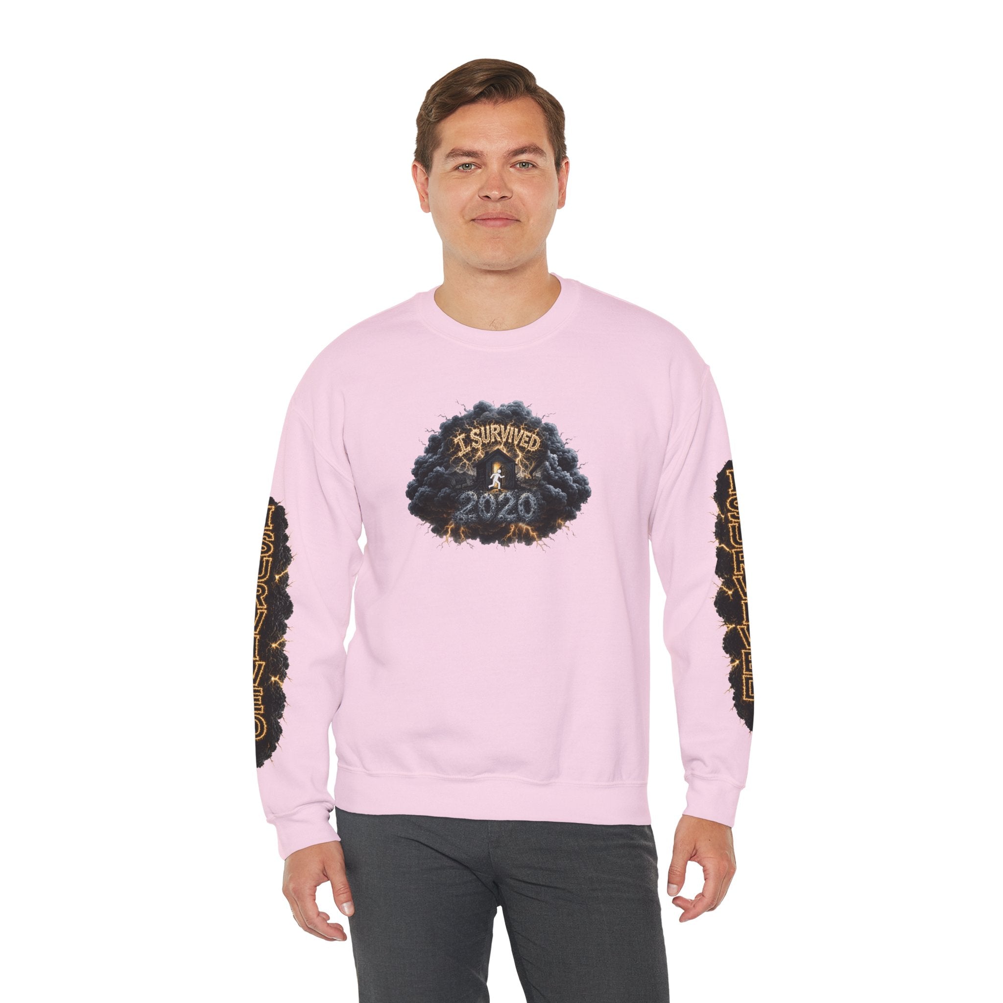 I Survived 2020 — Original PILOT Design: Director's Cut Special Edition Unisex Heavy Blend™ Crewneck Sweatshirt