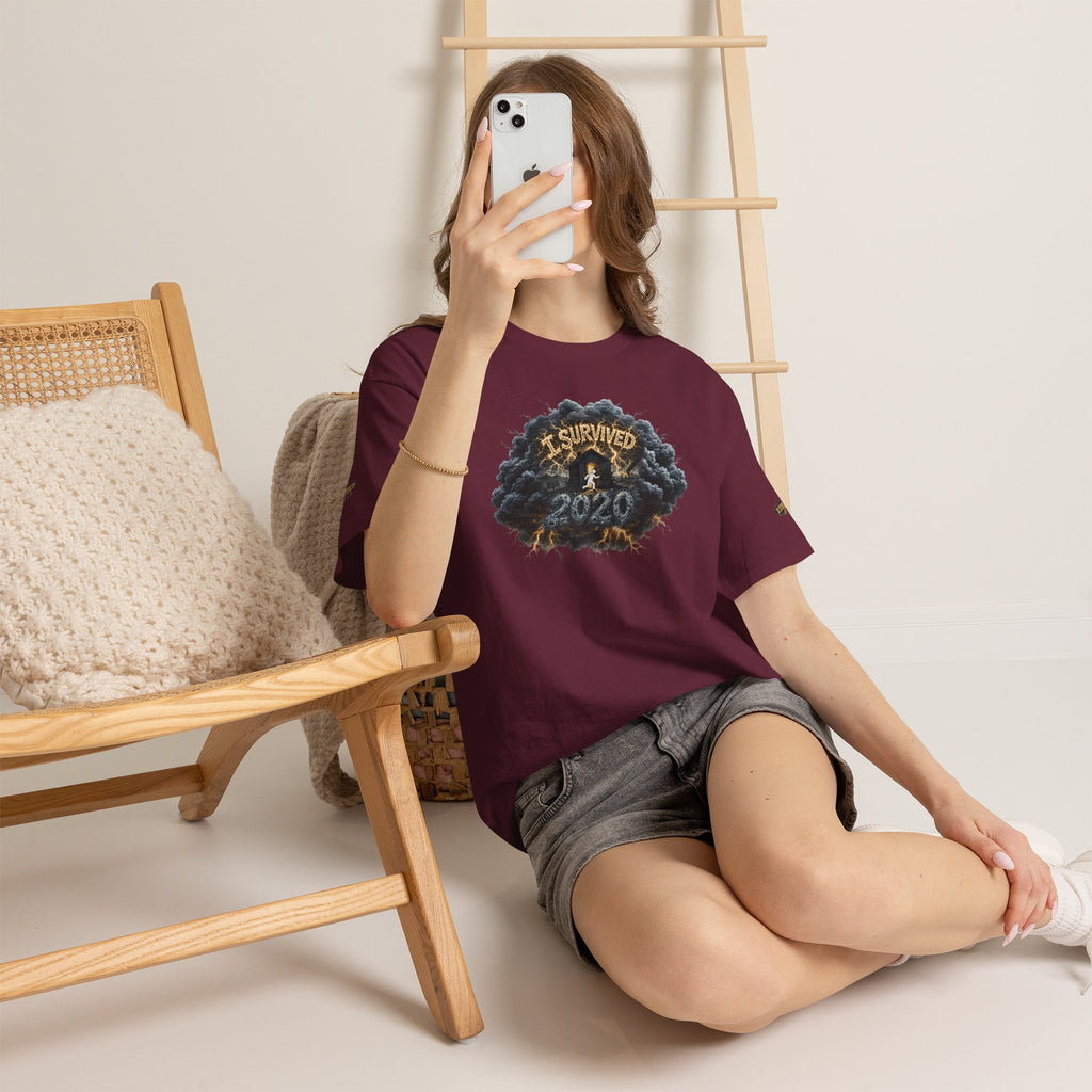 I Survived 2020 — Director's Cut Original Design Teaser Tee | Season 1 Premiere Drop Unisex Heavy Cotton Tee (SPECIAL EDITION)