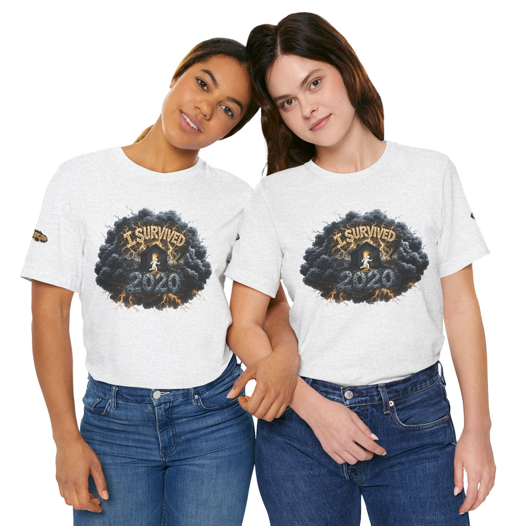 I Survived 2020 — Director's Cut Original Design Teaser Tee | Season 1 Premiere Drop Unisex Jersey Short Sleeve Tee