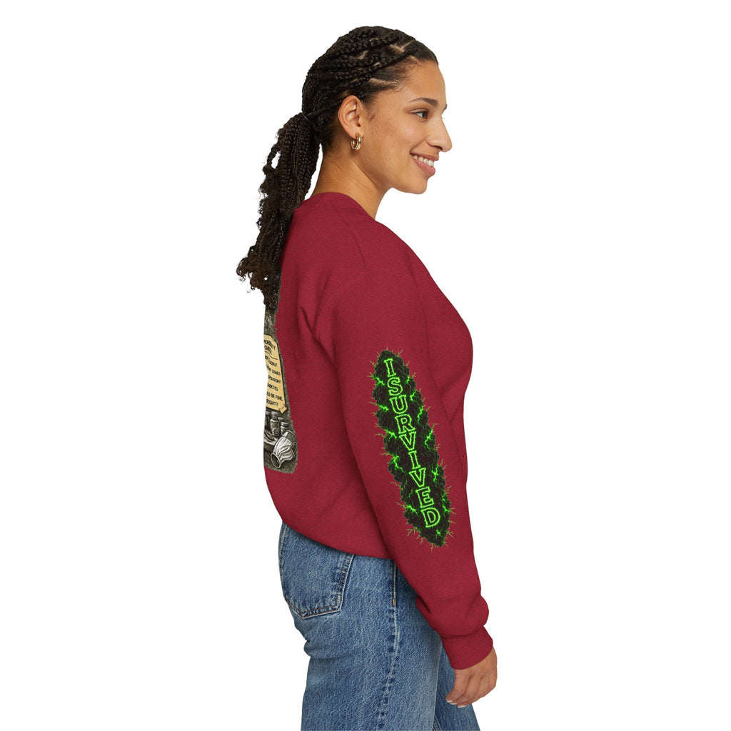 I Survived 2020 — PANDEMIC S1:E1: Director's Cut "COVID-19: The Coronavirus" Unisex Heavy Blend™ Crewneck Sweatshirt