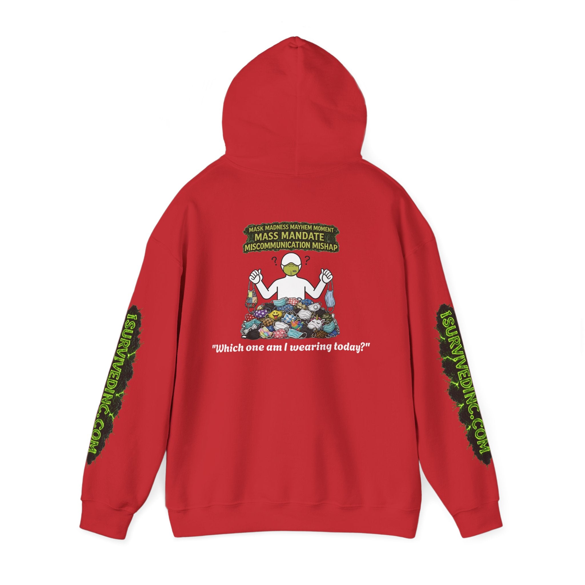 I Survived 2020 — S1:E4 "Mask Madness Mayhem Moment" | Pandemic Edition Hoodie Sweatshirt