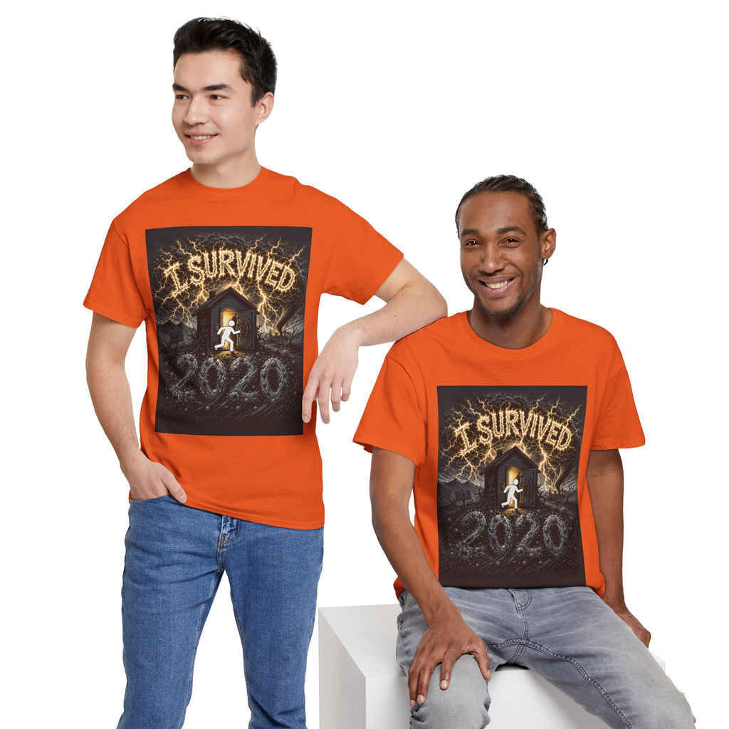 I Survived 2020 — Original PILOT Design Unisex Heavy Cotton Tee