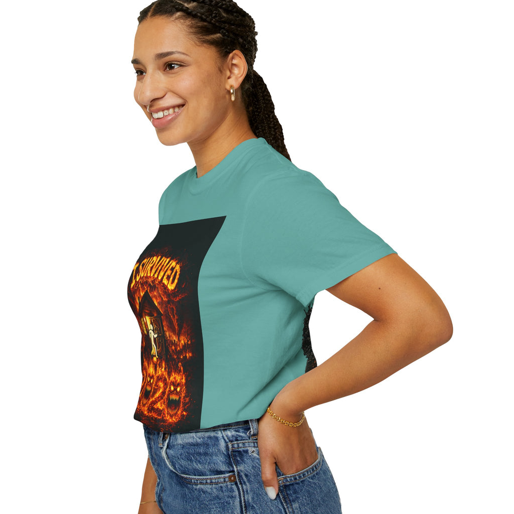 I Survived 2020 — WILDFIRES S2:E1: "Berry Creek" Memorial Unisex Garment-Dyed T-shirt