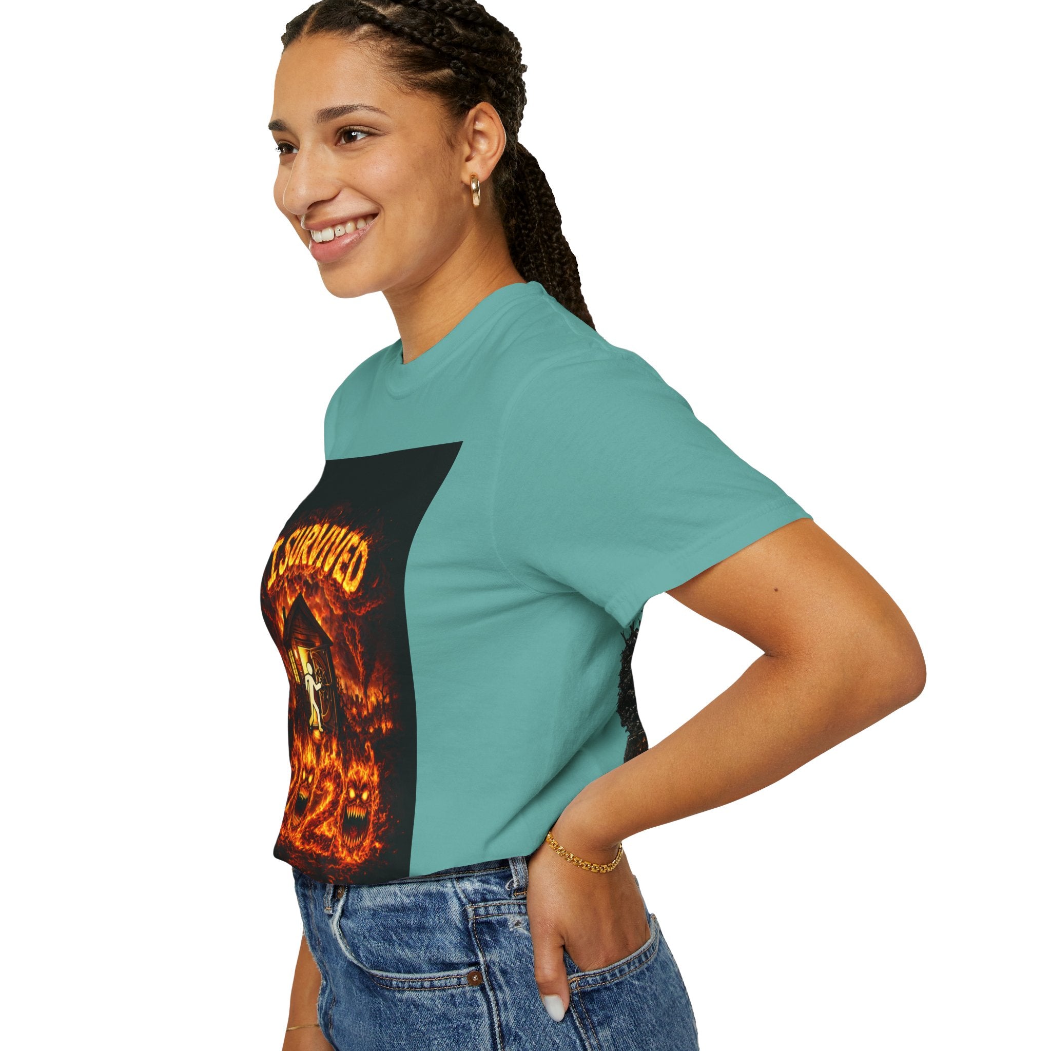 I Survived 2020 — WILDFIRES S2:E1: "Berry Creek" Memorial Unisex Garment-Dyed T-shirt