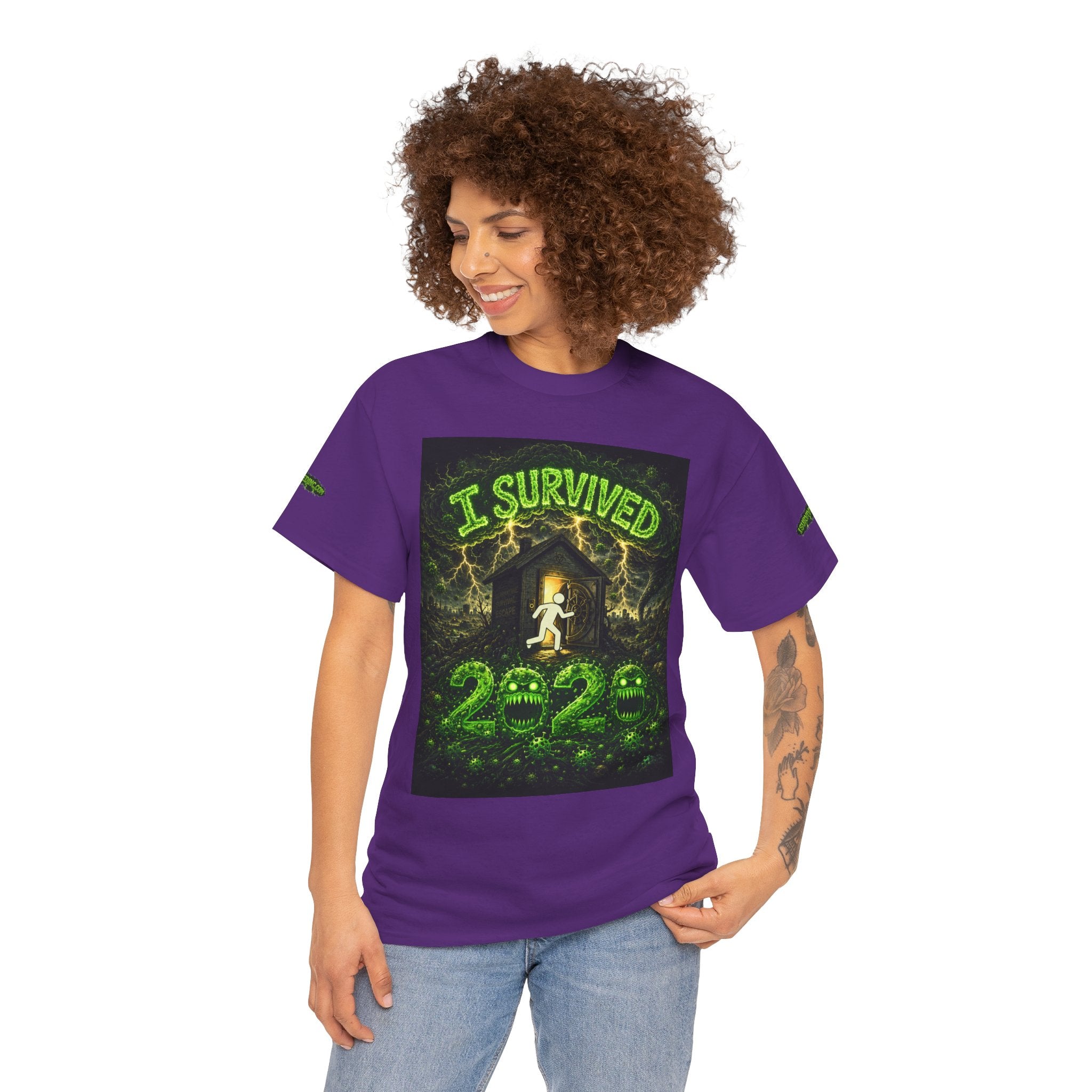 I Survived 2020 — S1:E5 "Delivery Doomsday" | Pandemic Edition Unisex Heavy Cotton Tee (SPECIAL EDITION)