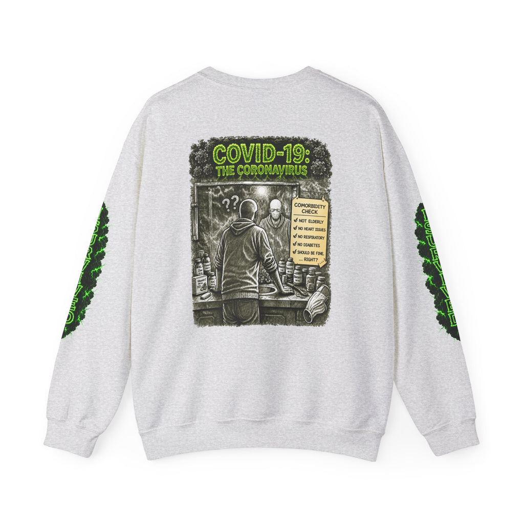 I Survived 2020 — PANDEMIC S1:E1: Director's Cut "COVID-19: The Coronavirus" Unisex Heavy Blend™ Crewneck Sweatshirt
