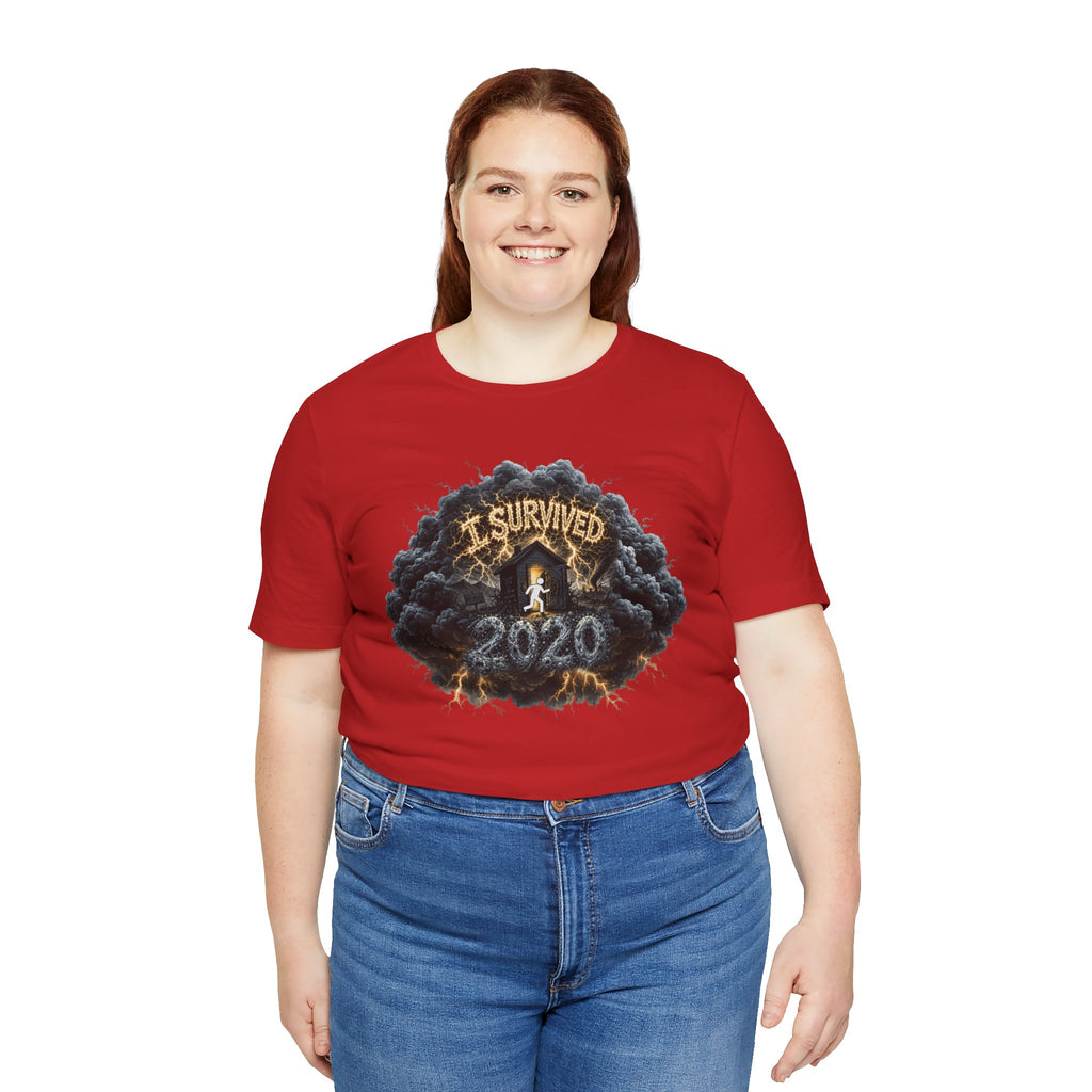 I Survived 2020 — Director's Cut Original Design Teaser Tee | Season 1 Premiere Drop Unisex Jersey Short Sleeve Tee