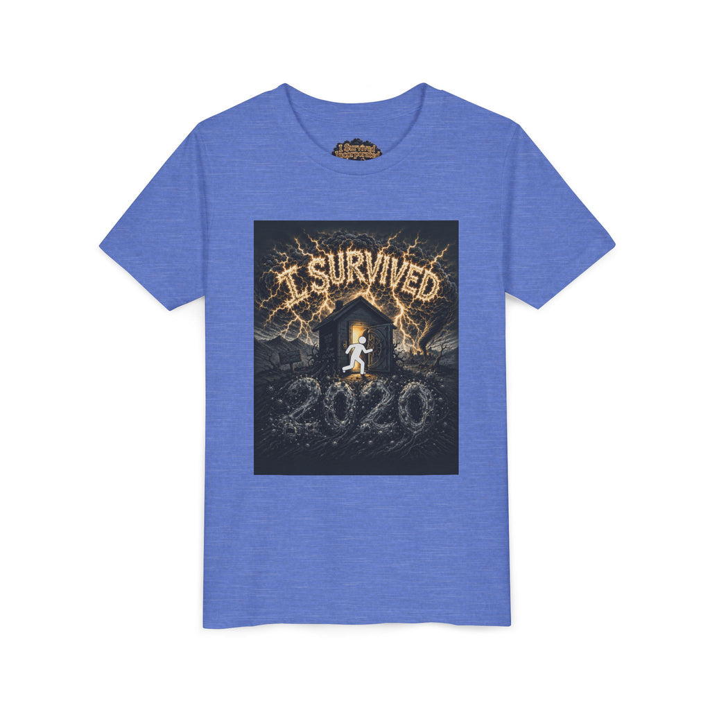 I Survived 2020 — Original Design Teaser Tee | Season 1 Premiere Drop Youth Short Sleeve Tee