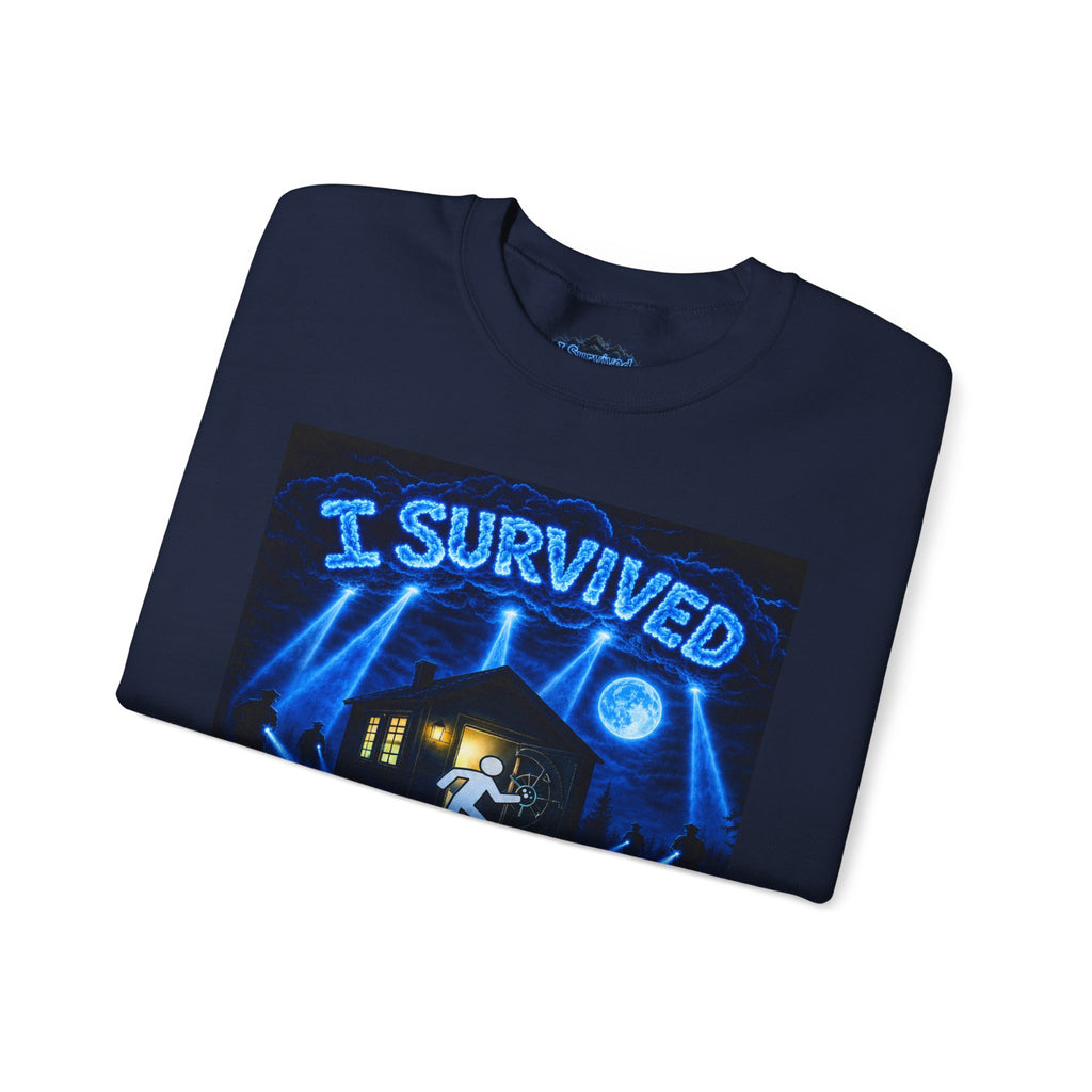 I Survived 2020 — S3:E4 "Working From Home" | Mid-Season Finale Pt. 1 | Lockdown Edition Documentary Unisex Heavy Blend™ Crewneck Sweatshirt