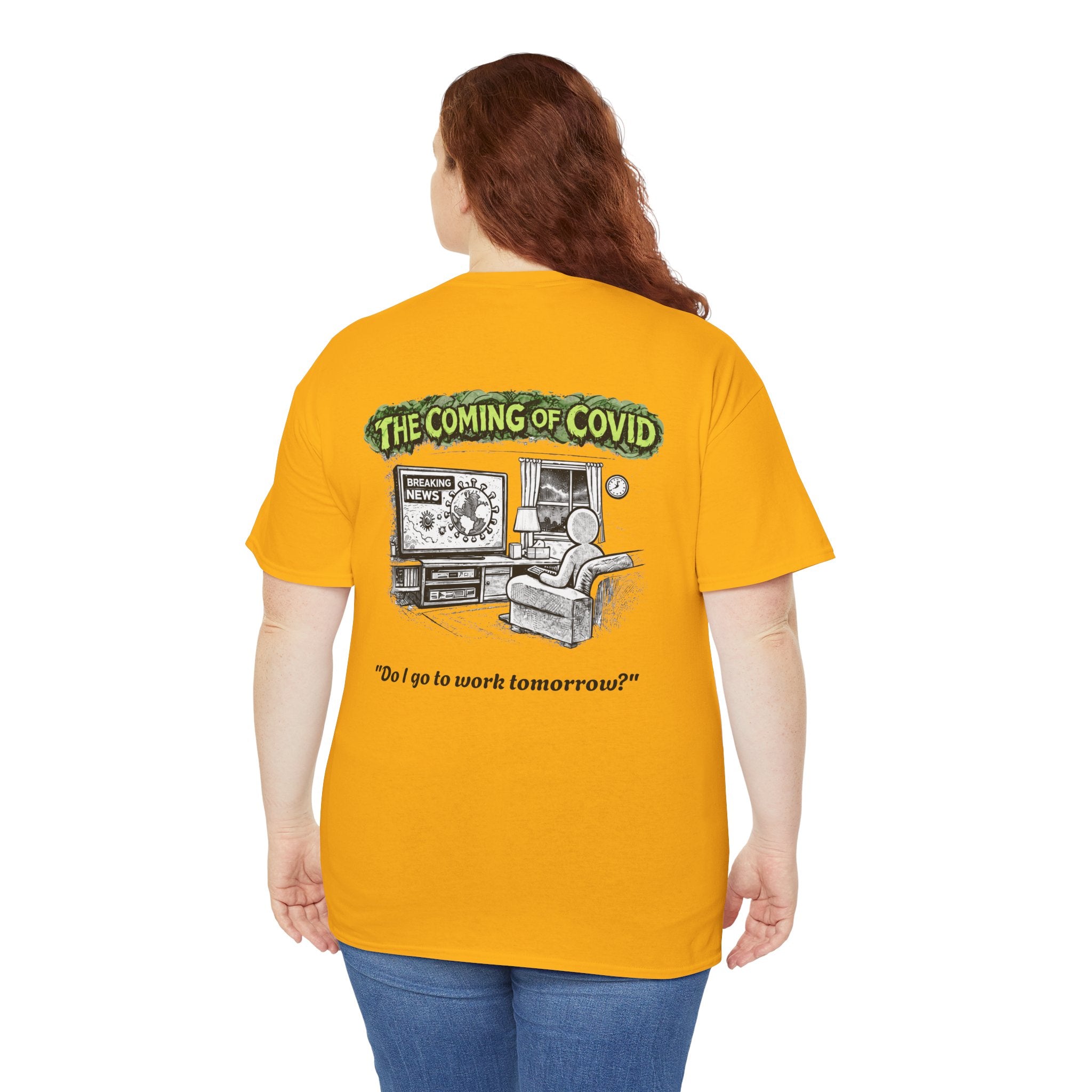 I Survived 2020 — Director's Cut S1:E2 "The Coming of COVID" | Pandemic Edition Unisex Heavy Cotton Tee