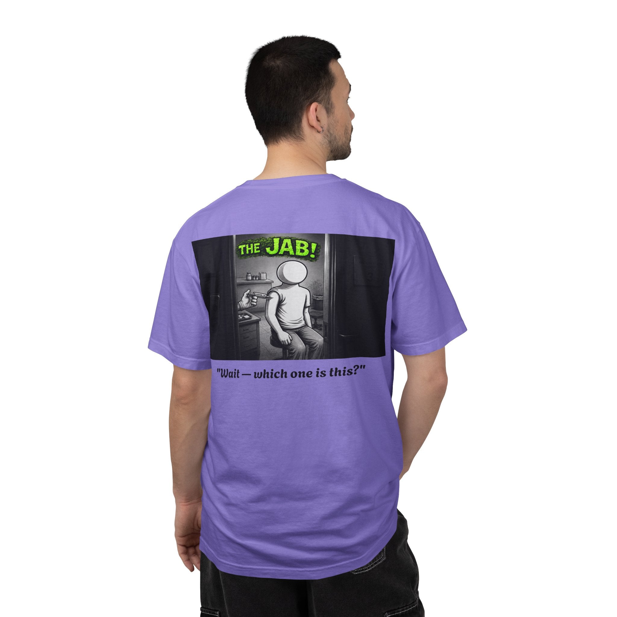 I Survived 2020 — Director's Cut S1:E3 "The Jab!" | Pandemic Edition Unisex Garment-Dyed T-shirt