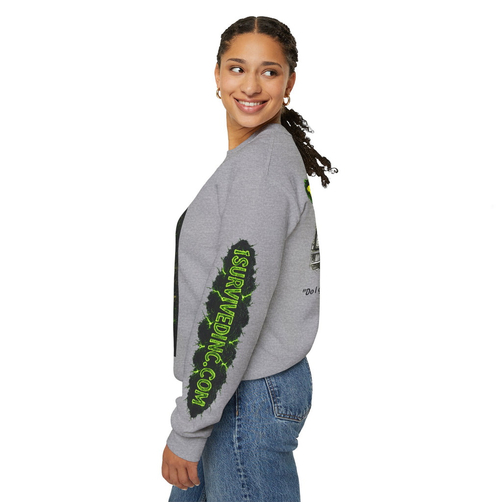 I Survived 2020 — PANDEMIC S1:E2: "The Coming of COVID" Unisex Heavy Blend™ Crewneck Sweatshirt