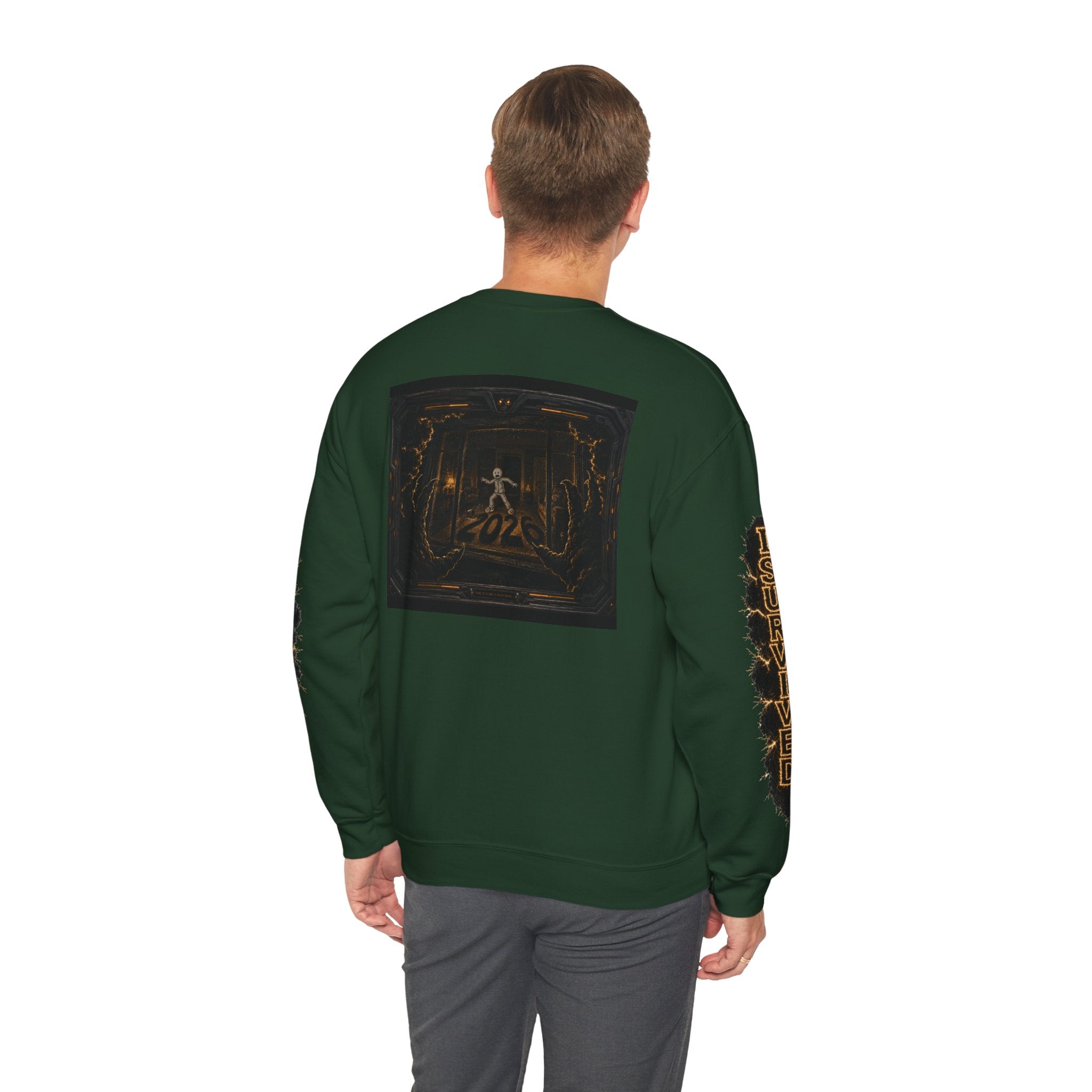 I Survived 2020 — Original PILOT Design: Director's Cut Special Edition Unisex Heavy Blend™ Crewneck Sweatshirt