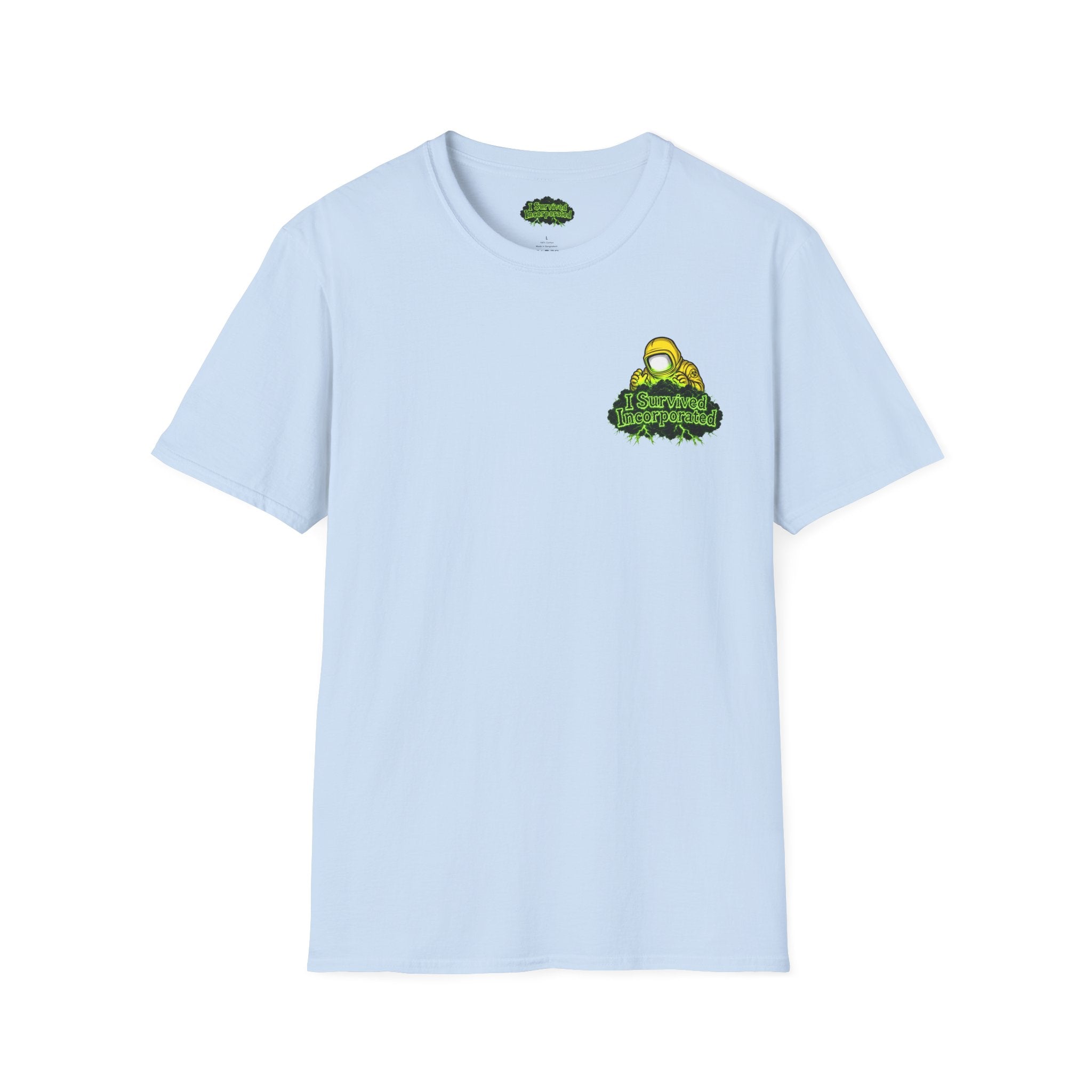 I Survived 2020 — "Please Stand By" Test Pattern Toxic Signal Tee Summer Premiere Unisex Softstyle T-Shirt