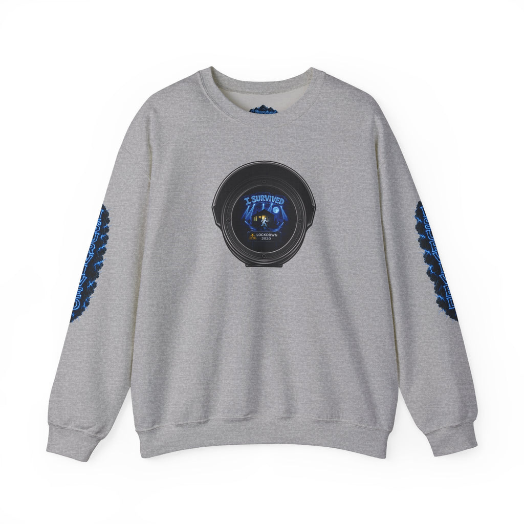 I Survived 2020 —  LOCKDOWN S3:E1: Director's Cut Special Edition "Quarantine" Unisex Heavy Blend™ Crewneck Sweatshirt