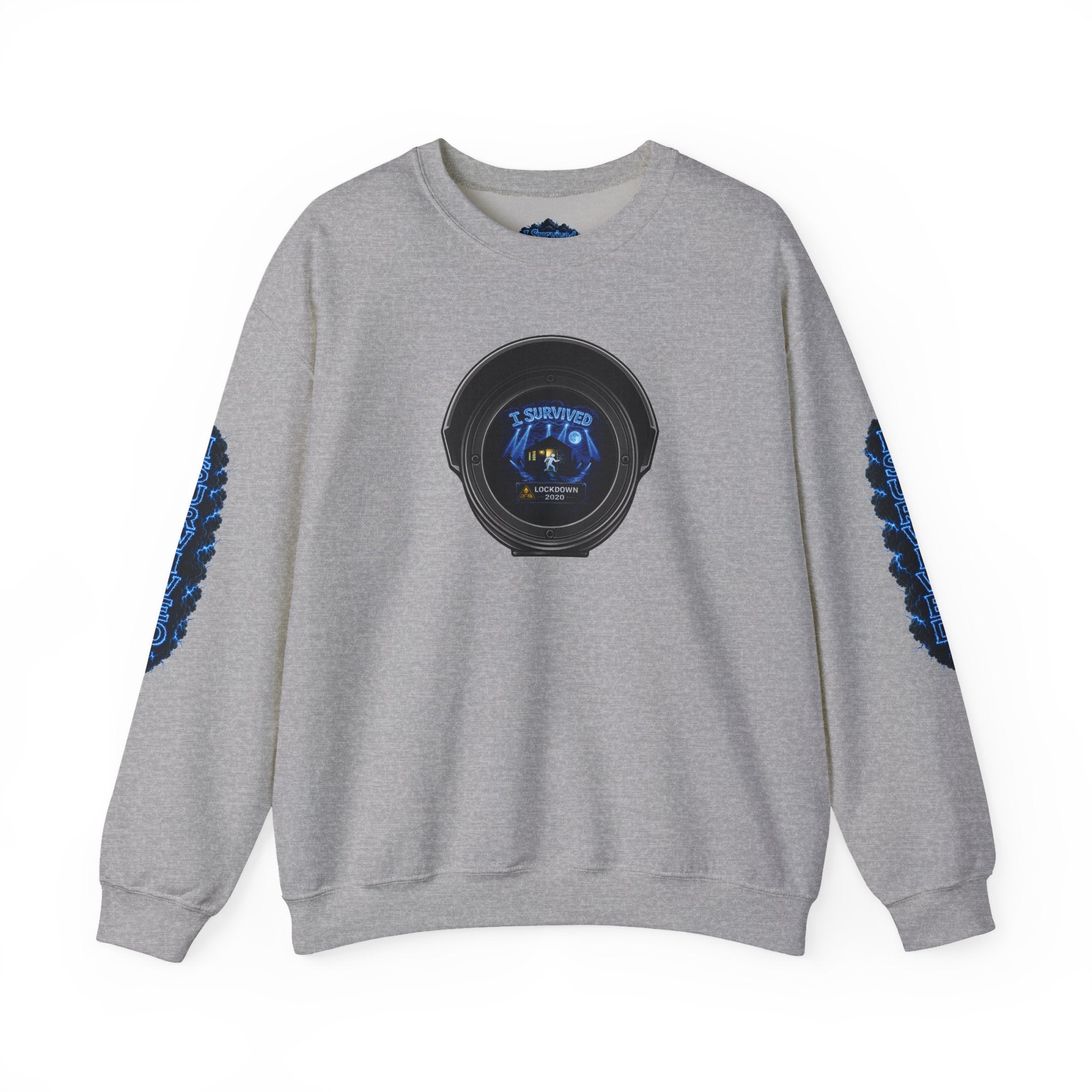 I Survived 2020 —  LOCKDOWN S3:E1: Director's Cut Special Edition "Quarantine" Unisex Heavy Blend™ Crewneck Sweatshirt