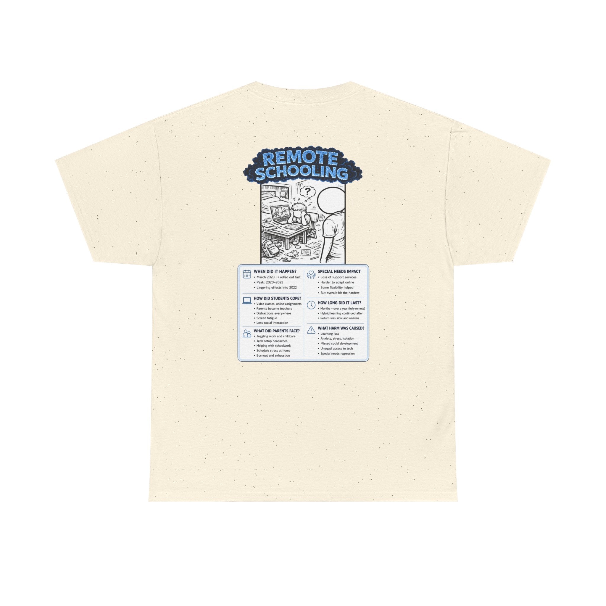 I Survived 2020 — LOCKDOWN S3:E3: Director's Cut "Remote Schooling" Documentary Tee