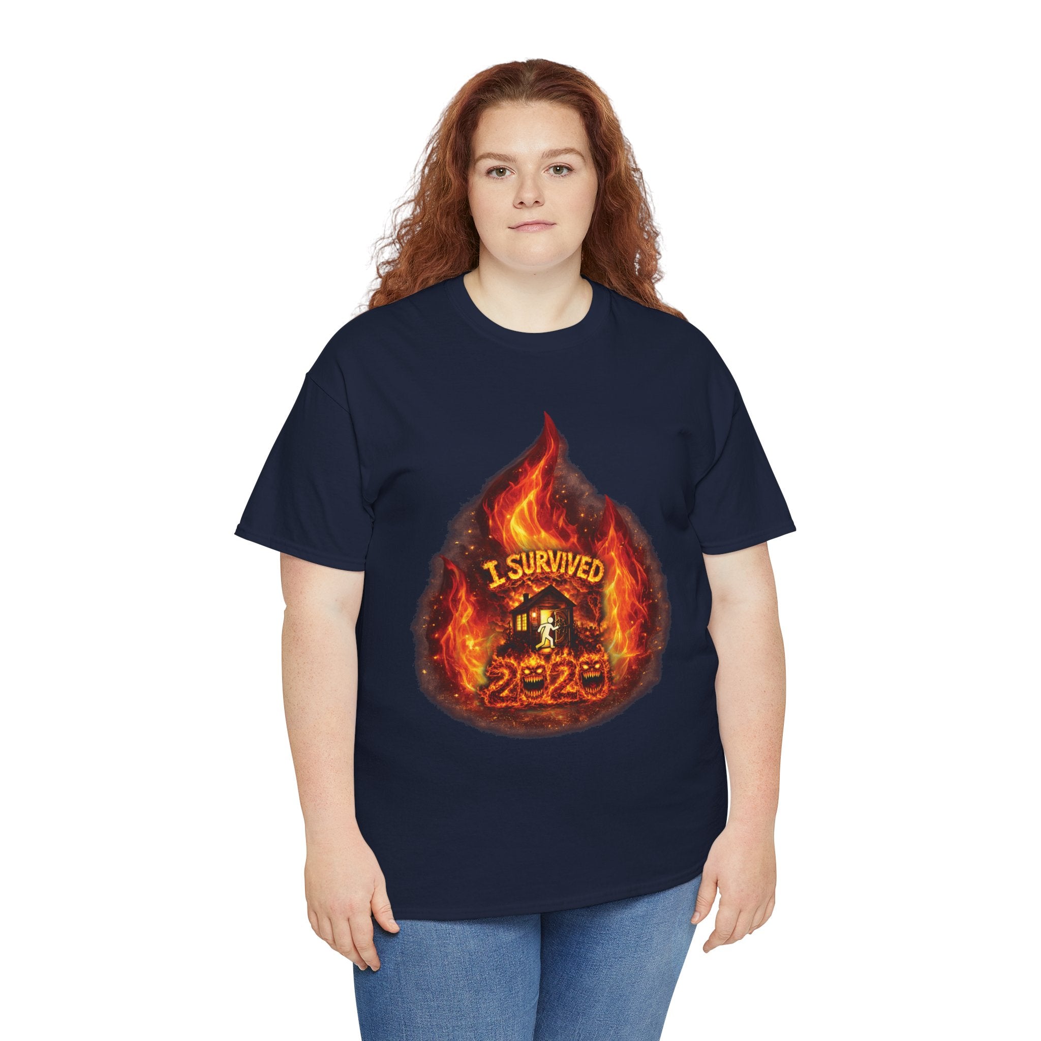 I Survived 2020 — Director's Cut S2:E3 "The California Wildfires" | Wildfire Edition Memorial Unisex Heavy Cotton Tee