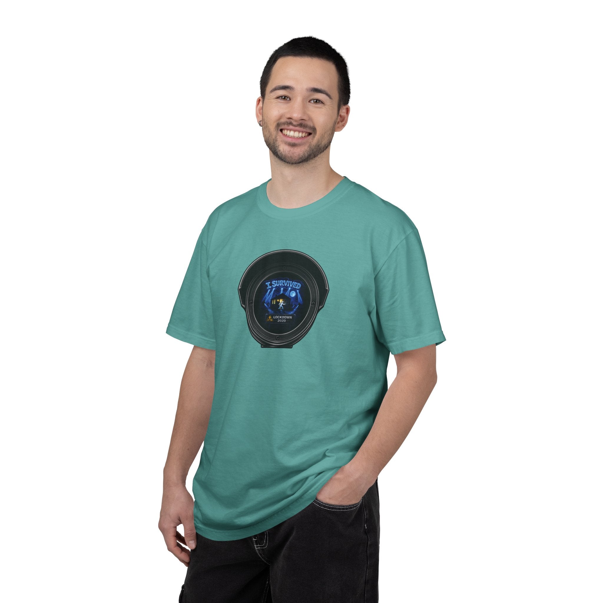 I Survived 2020 —  LOCKDOWN S3:E2: Director's Cut "Dating Under Lockdown" Unisex Garment-Dyed T-shirt