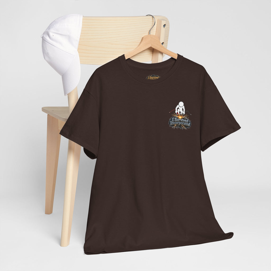 I Survived 2020 — "Please Stand By" Test Pattern Tee Summer Premier Unisex Heavy Cotton Tee