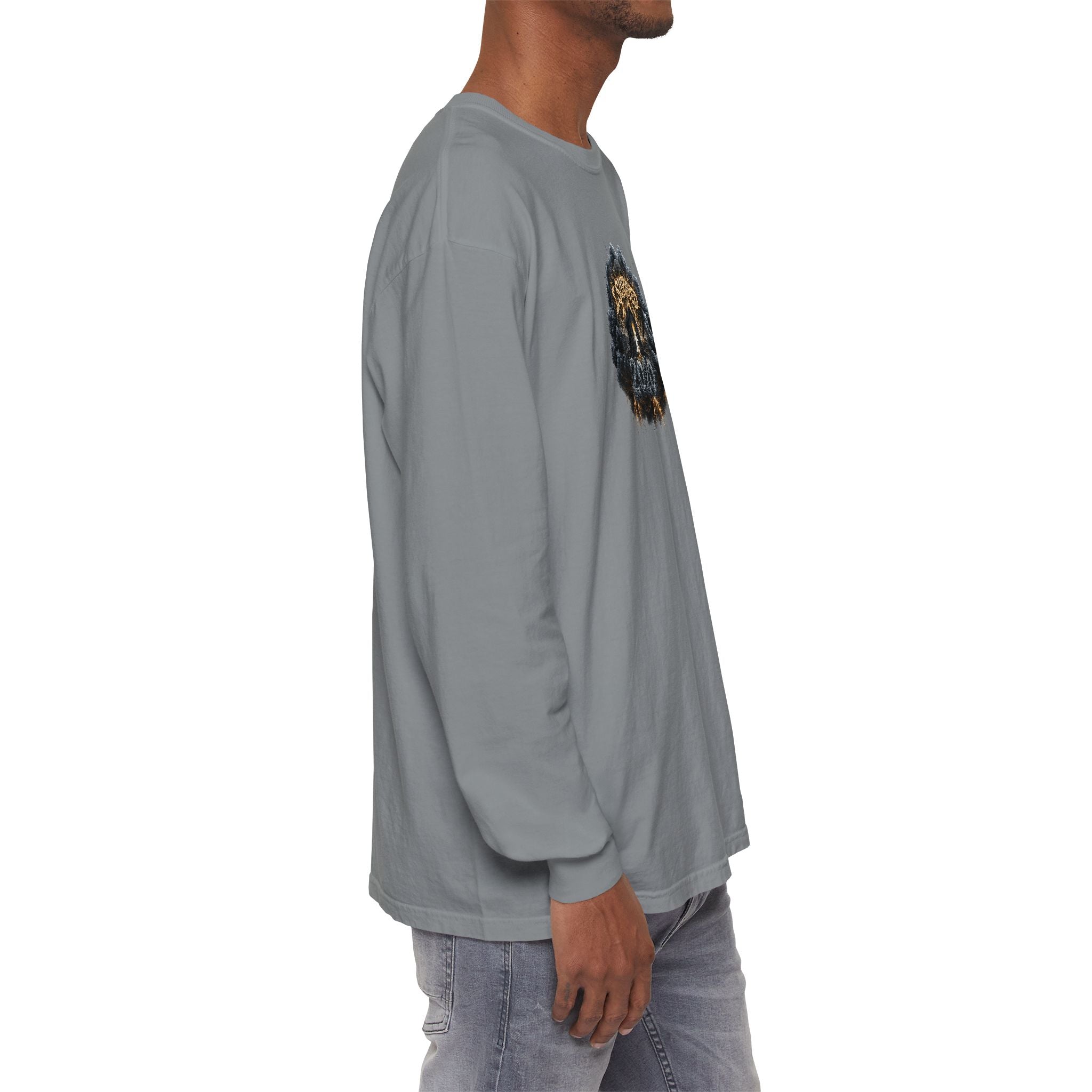 I Survived 2020 — Original PILOT Design: Director's Cut Unisex Garment-Dyed Long Sleeve T-Shirt