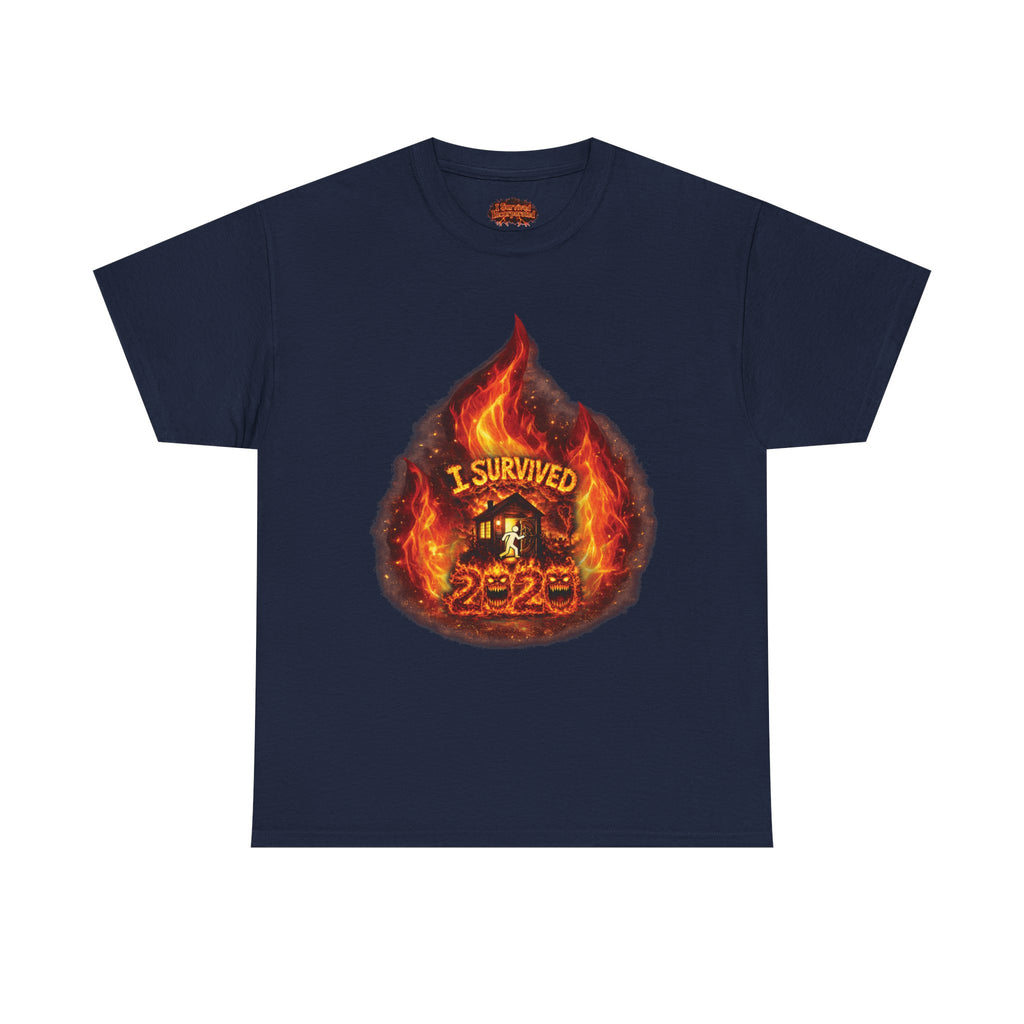 I Survived 2020 — Director's Cut S2:E1 "Berry Creek" | Wildfire Edition Memorial Unisex Heavy Cotton Tee