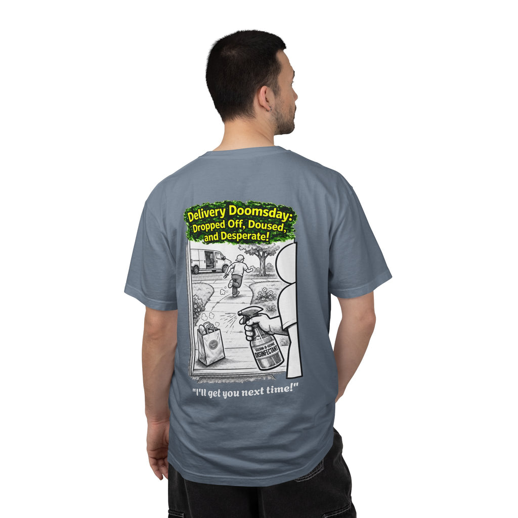 I Survived 2020 — PANDEMIC S1:E5: Director's Cut "Delivery Doomsday" Unisex Garment-Dyed T-shirt