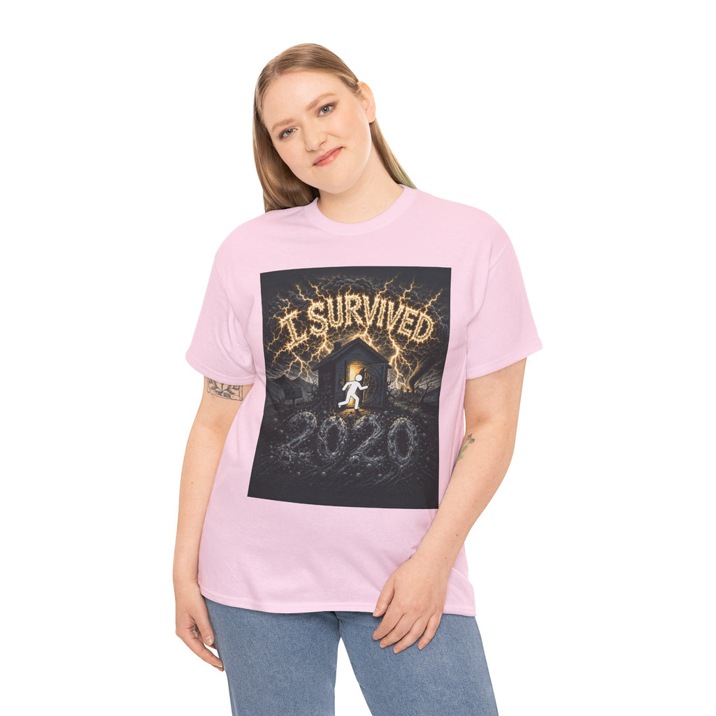 I Survived 2020 — Original PILOT Design Unisex Heavy Cotton Tee