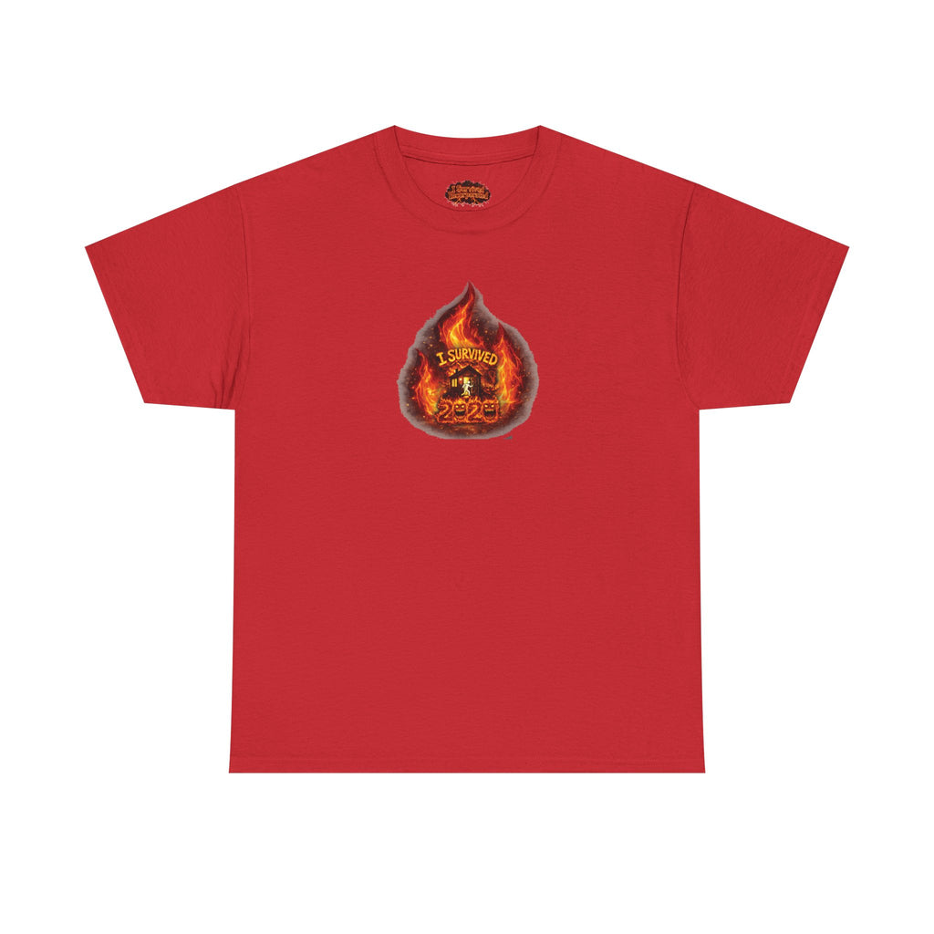 I Survived 2020 — WILDFIRES S2:E1: Director's Cut "Berry Creek" Memorial Unisex Heavy Cotton Tee