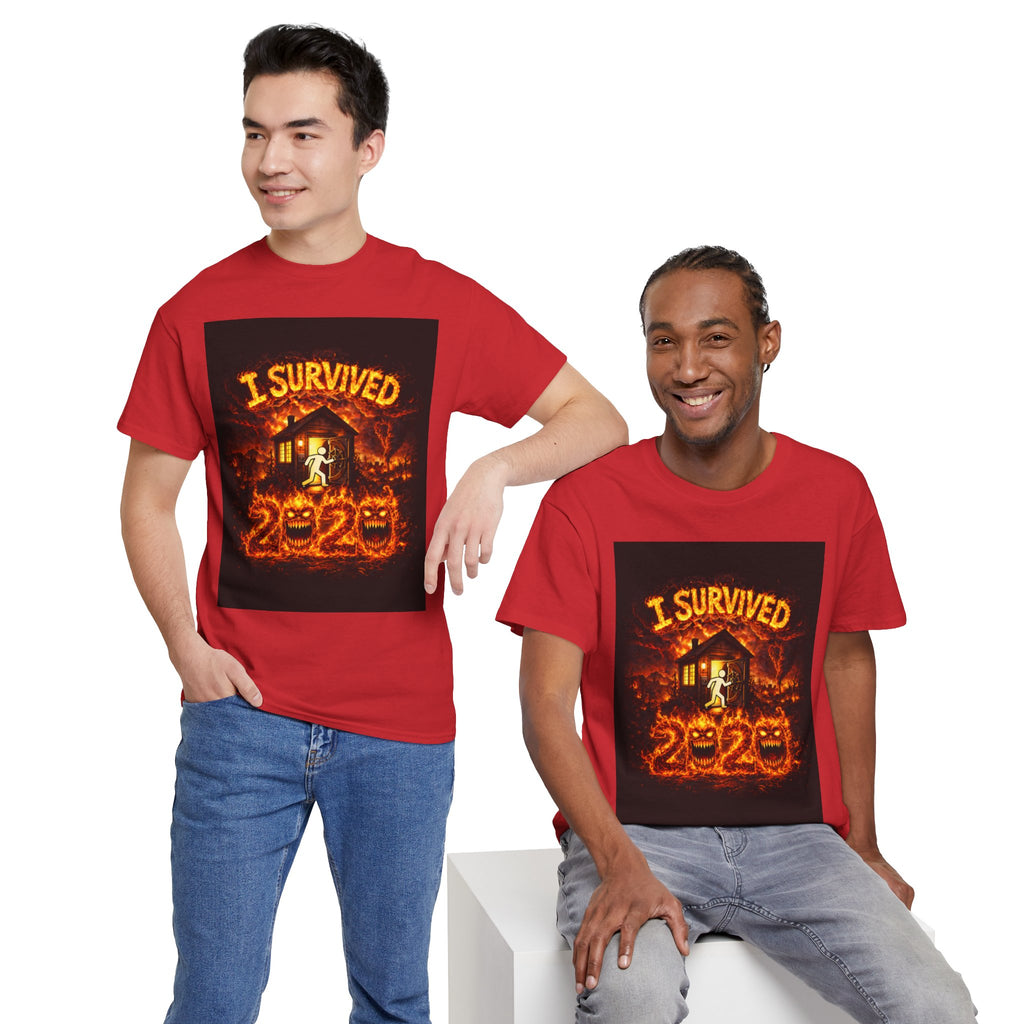 I Survived 2020 — WILDFIRES S2:E2: "The Bobcat Fire" Memorial Unisex Heavy Cotton Tee