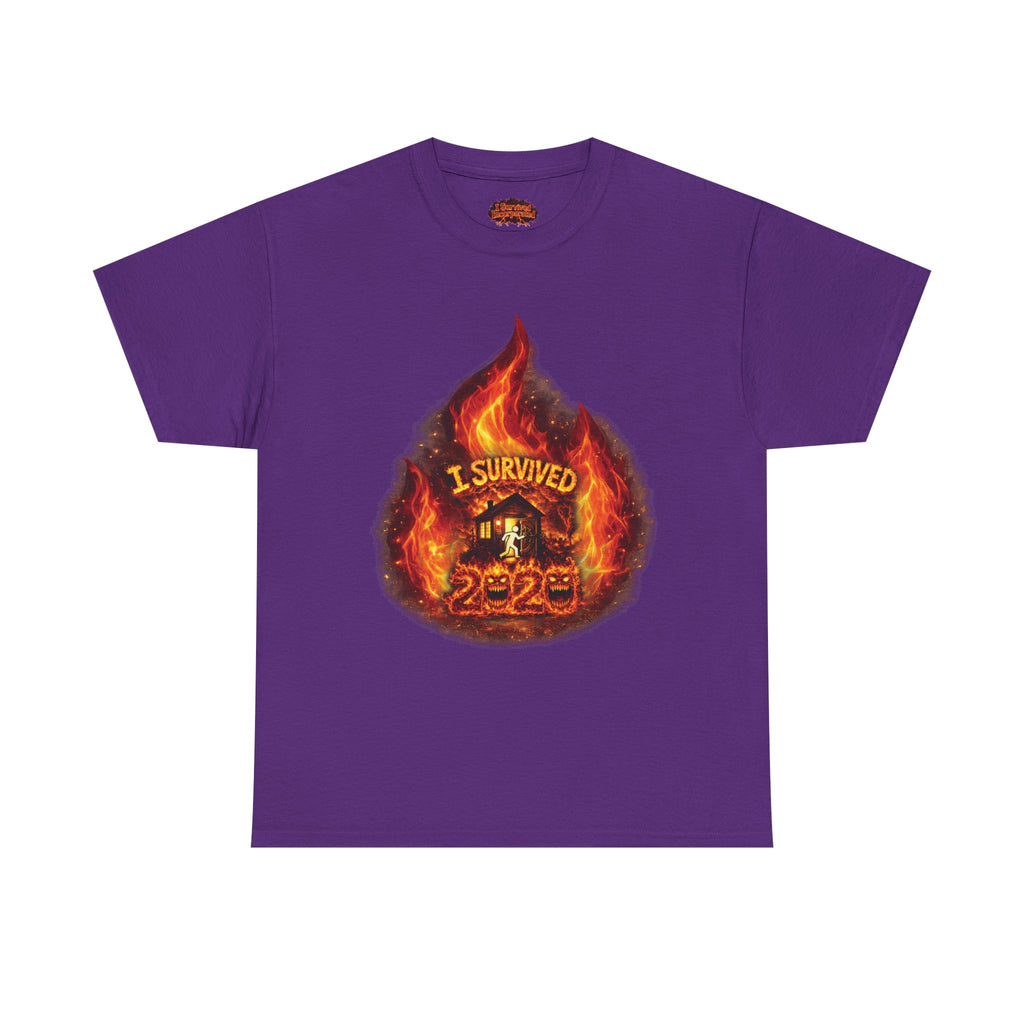 I Survived 2020 — Director's Cut S2:E1 "Berry Creek" | Wildfire Edition Memorial Unisex Heavy Cotton Tee