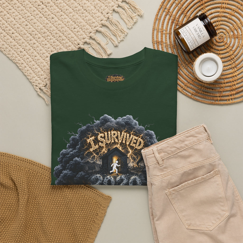 I Survived 2020 —  Deriector's Cut Original Design Teaser Tee | Season 1 Premiere Drop Unisex Heavy Cotton Tee