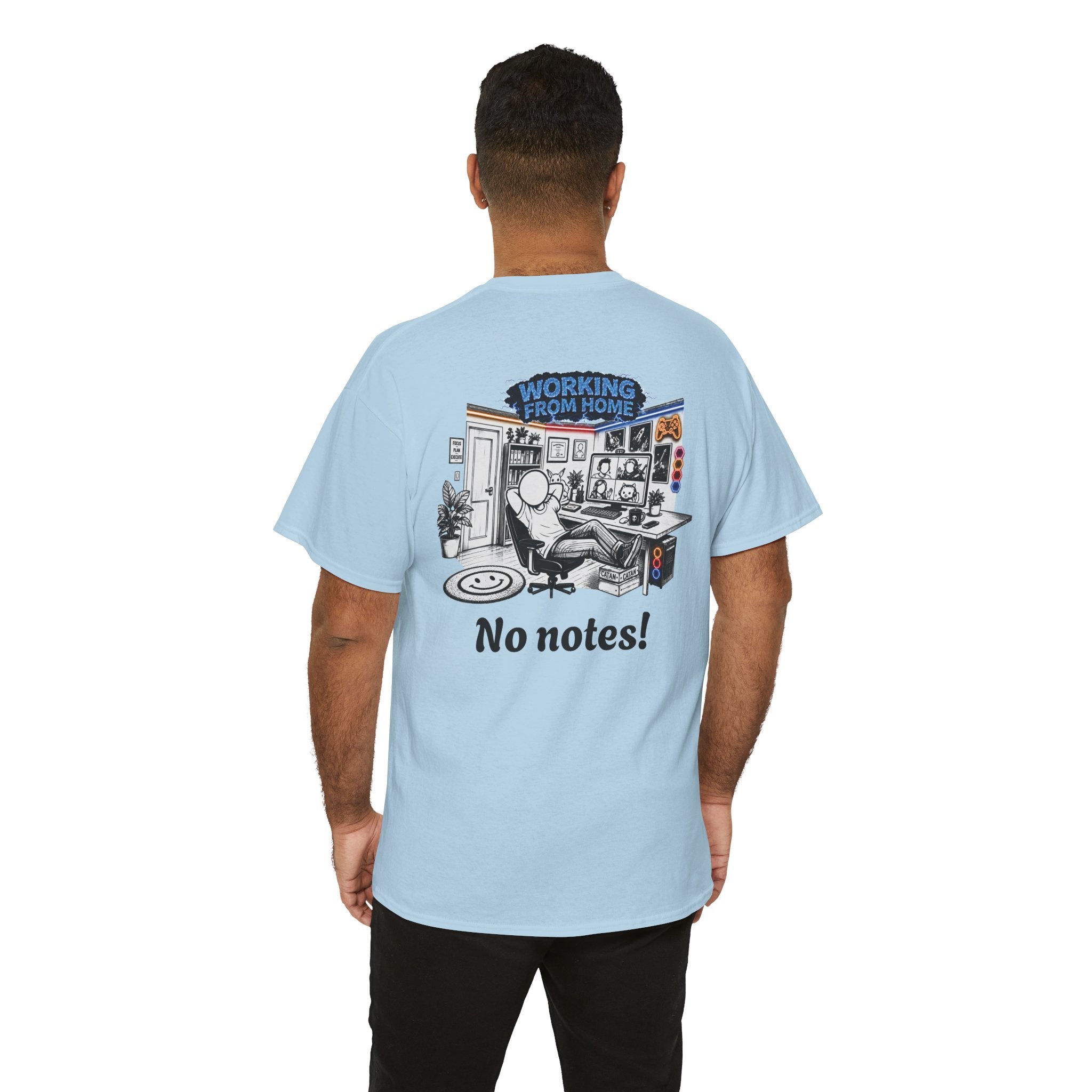 I Survived 2020 — LOCKDOWN S3:E4: "Working From Home" Unisex Heavy Cotton Tee